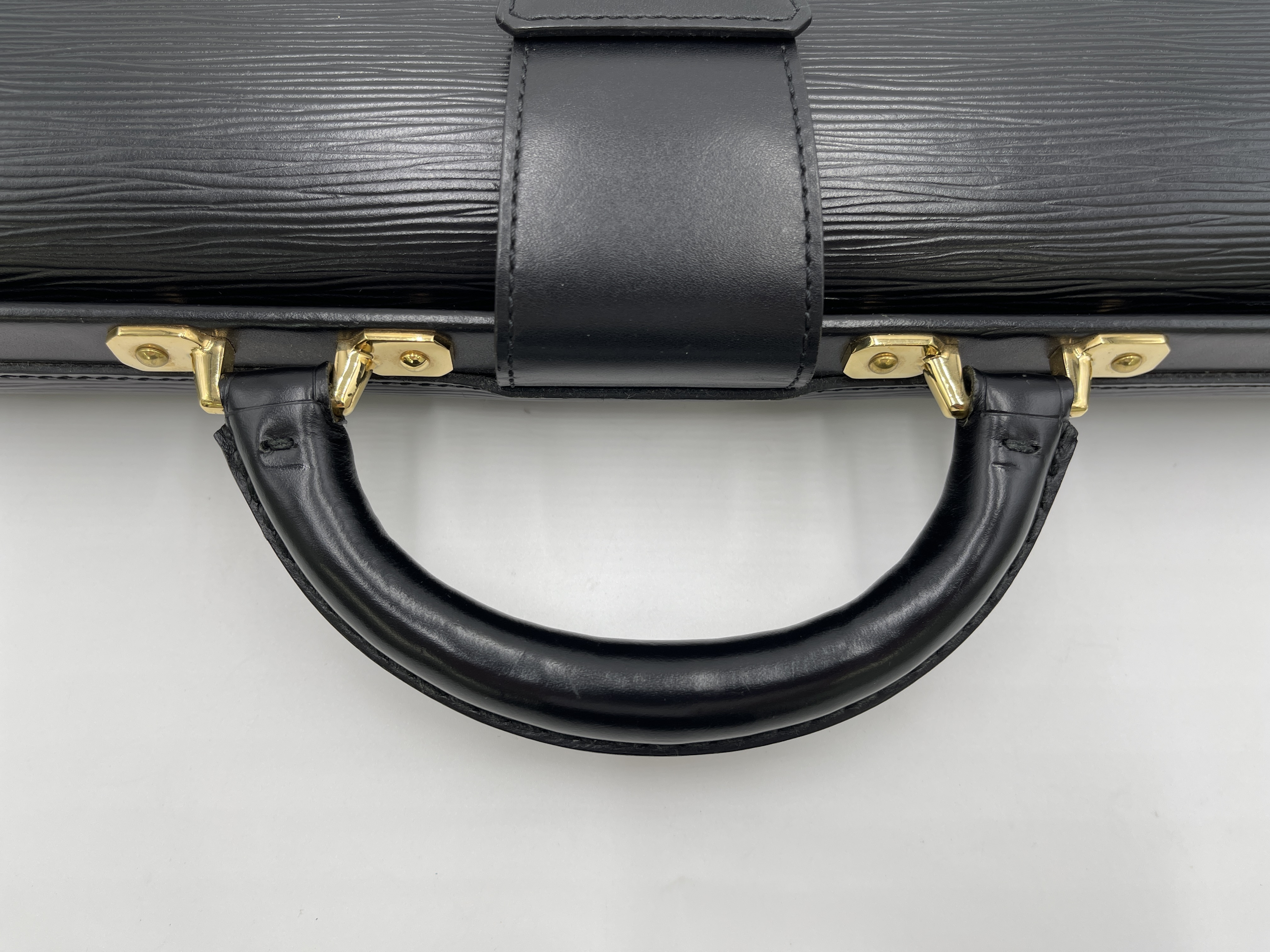 Epi Serviette Fermoir M54352 Business Bag — view 8
