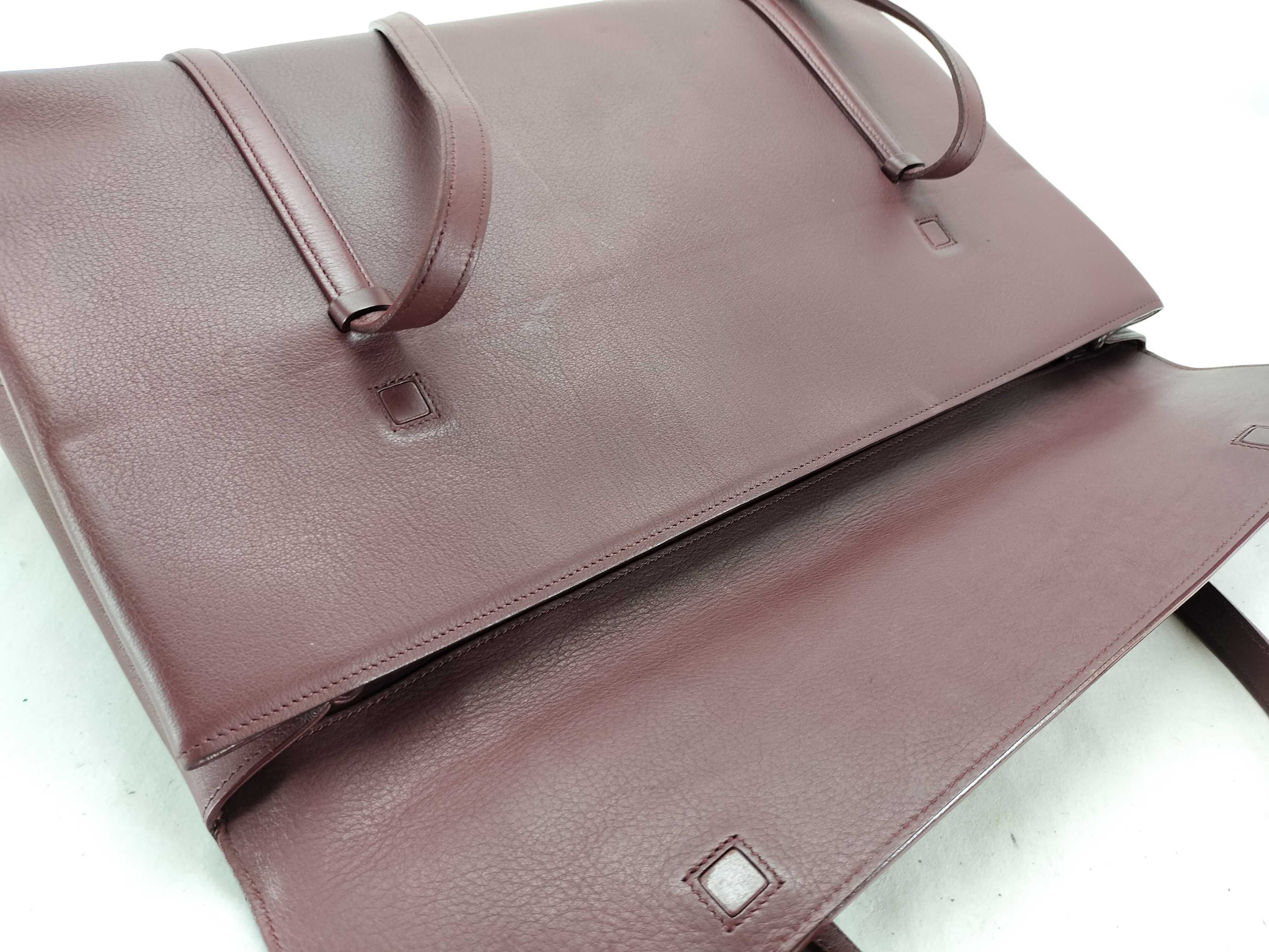 Cabochon Tote Bag, Bordeaux Shoulder Bag — view 8