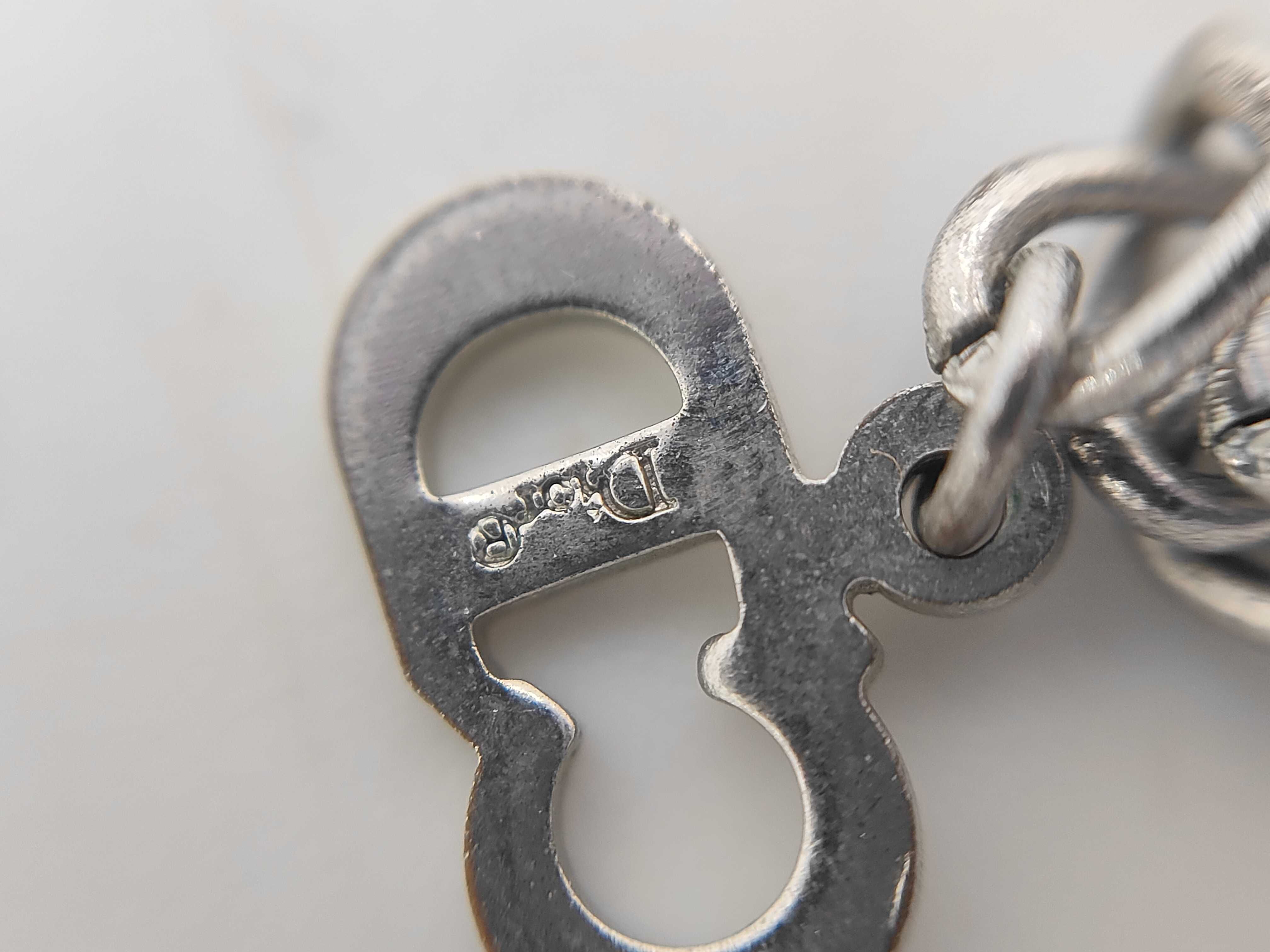 Heart Logo Silver Necklace — view 4