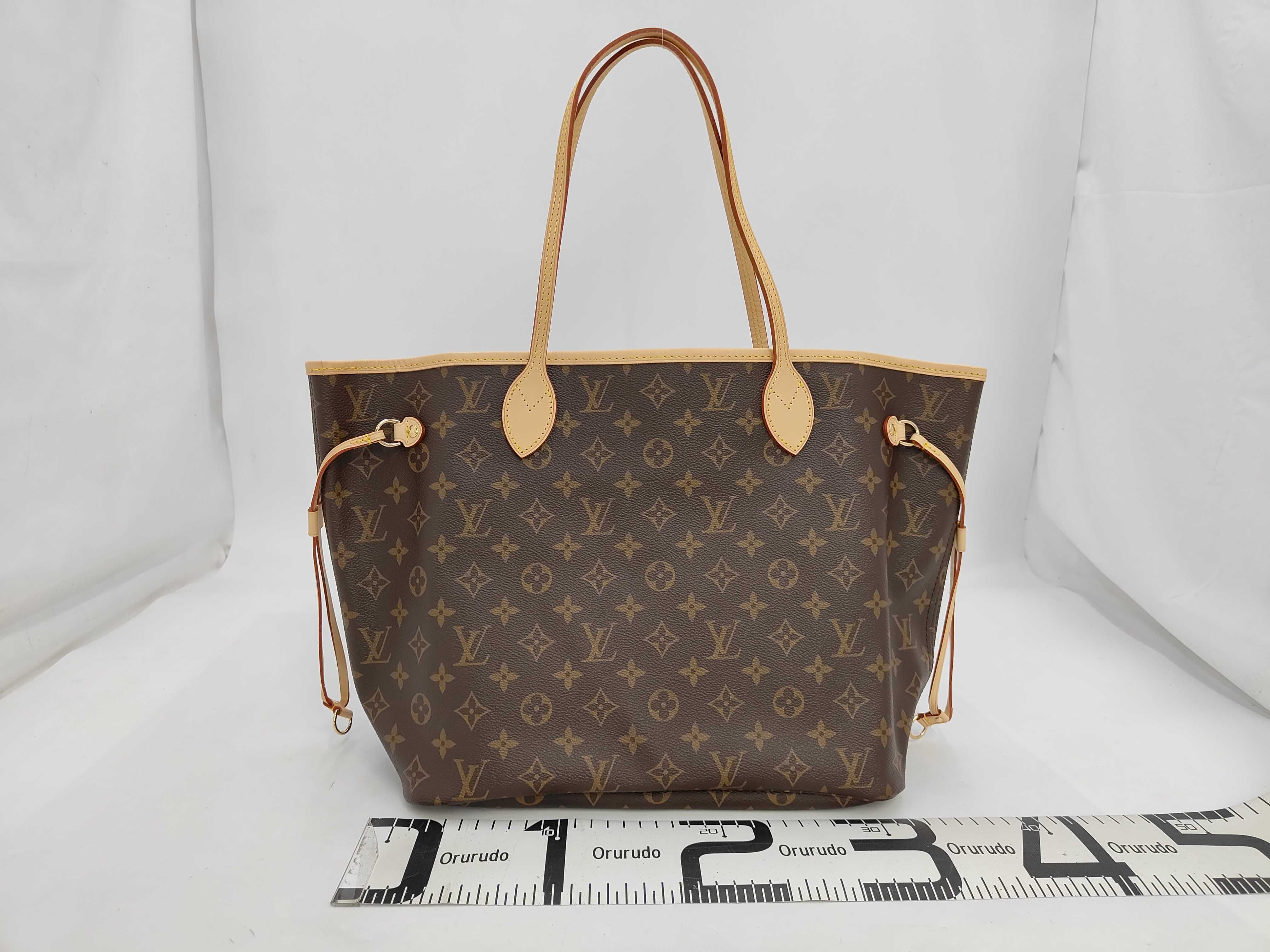 LV Neverfull MM M46975 Monogram Tote Bag — view 2