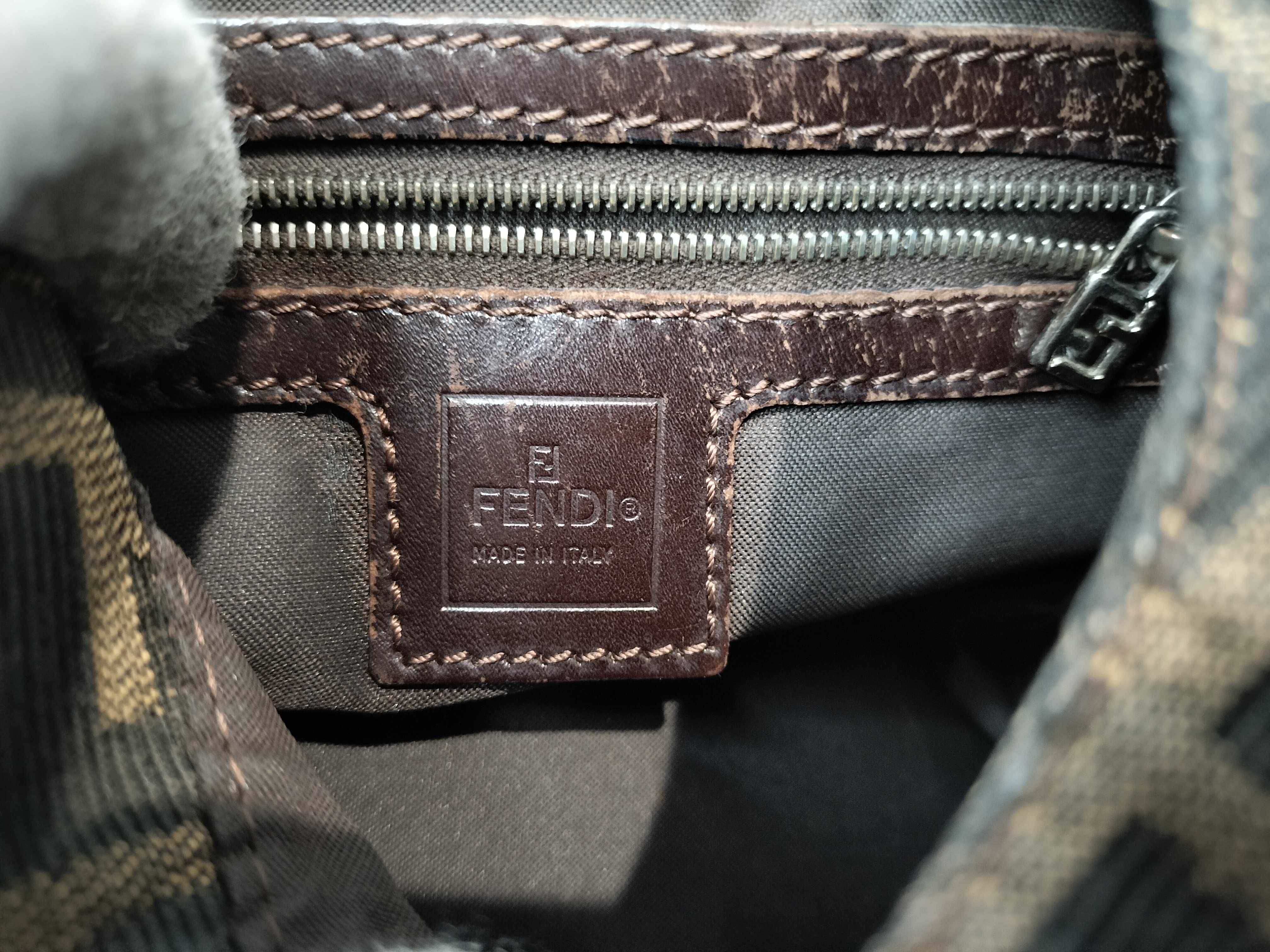 Zucca pattern Fendi handbag — view 11
