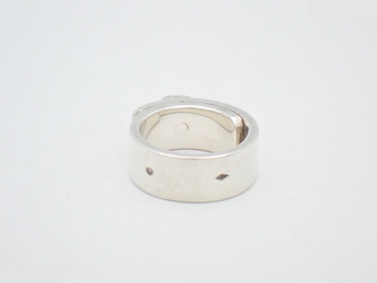 Kelly Ring, Hermes, 925 Sterling Silver, 9.8g, Size #4.5 — view 2