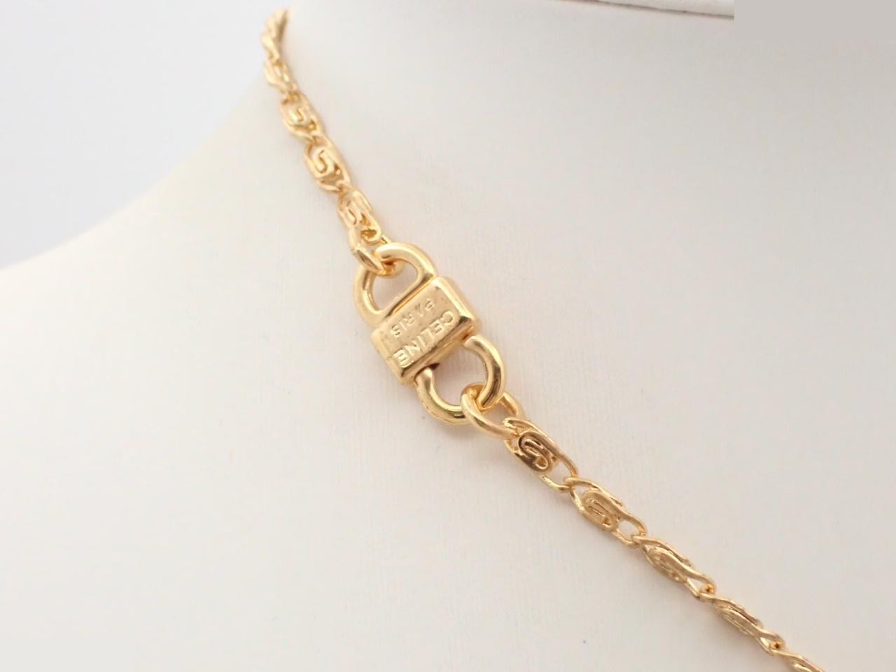 Macadam Rhinestone Necklace Pendant — view 2