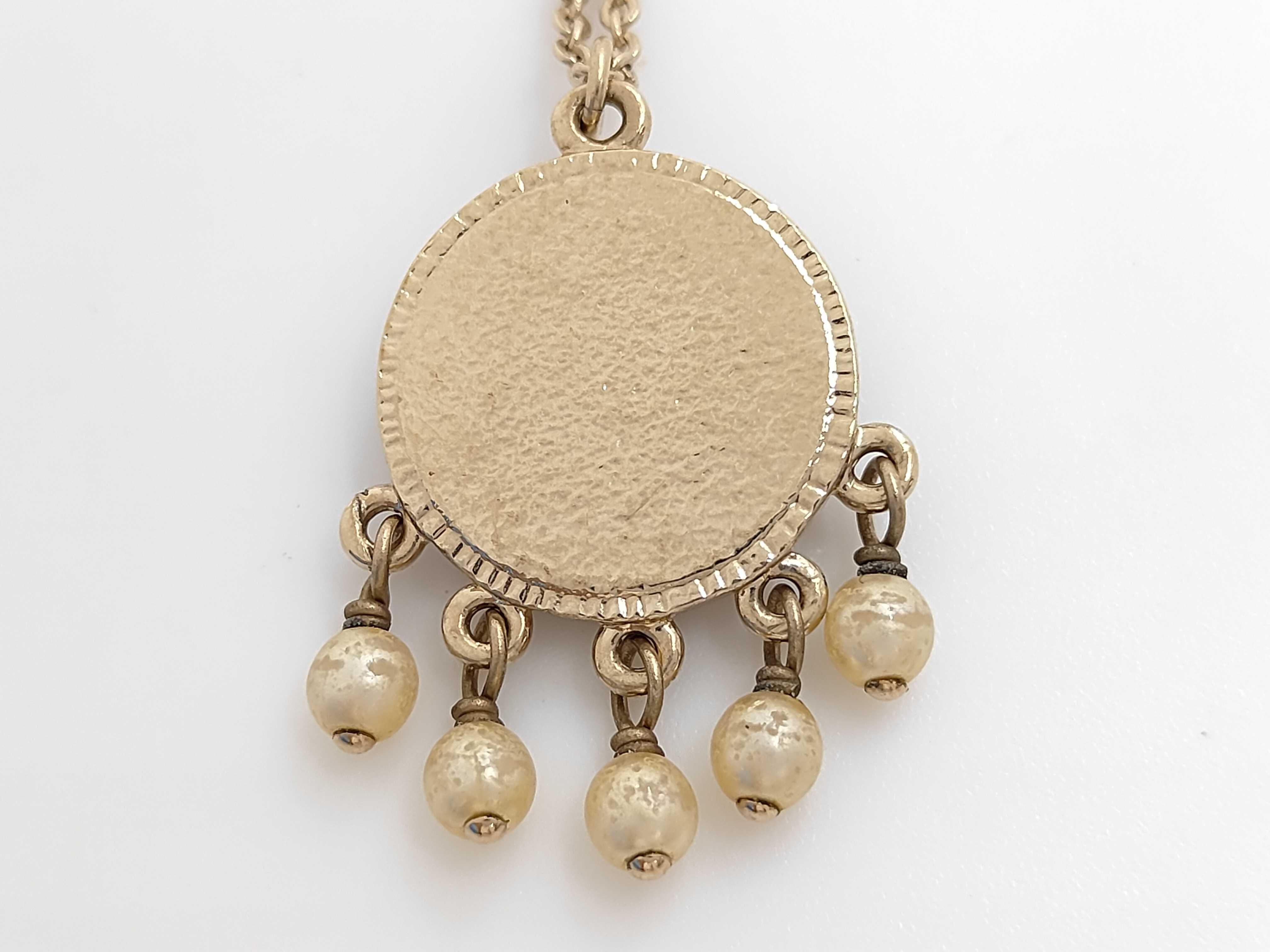 Multi-Circle Fringe Necklace 07P — view 3