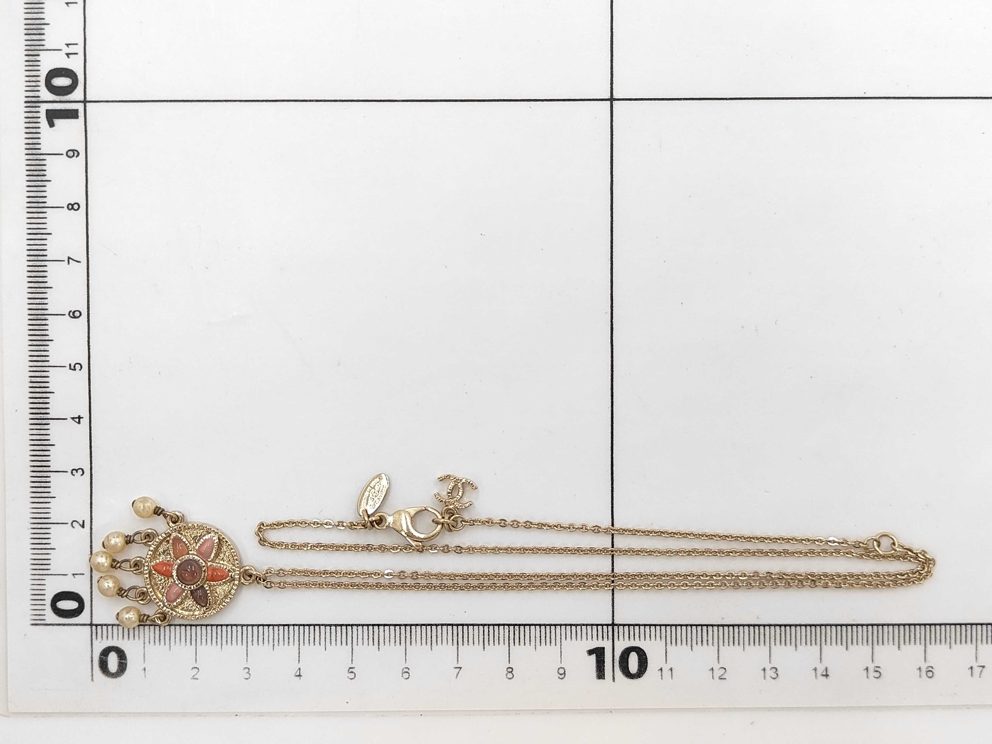 Multi-Circle Fringe Necklace 07P — view 8
