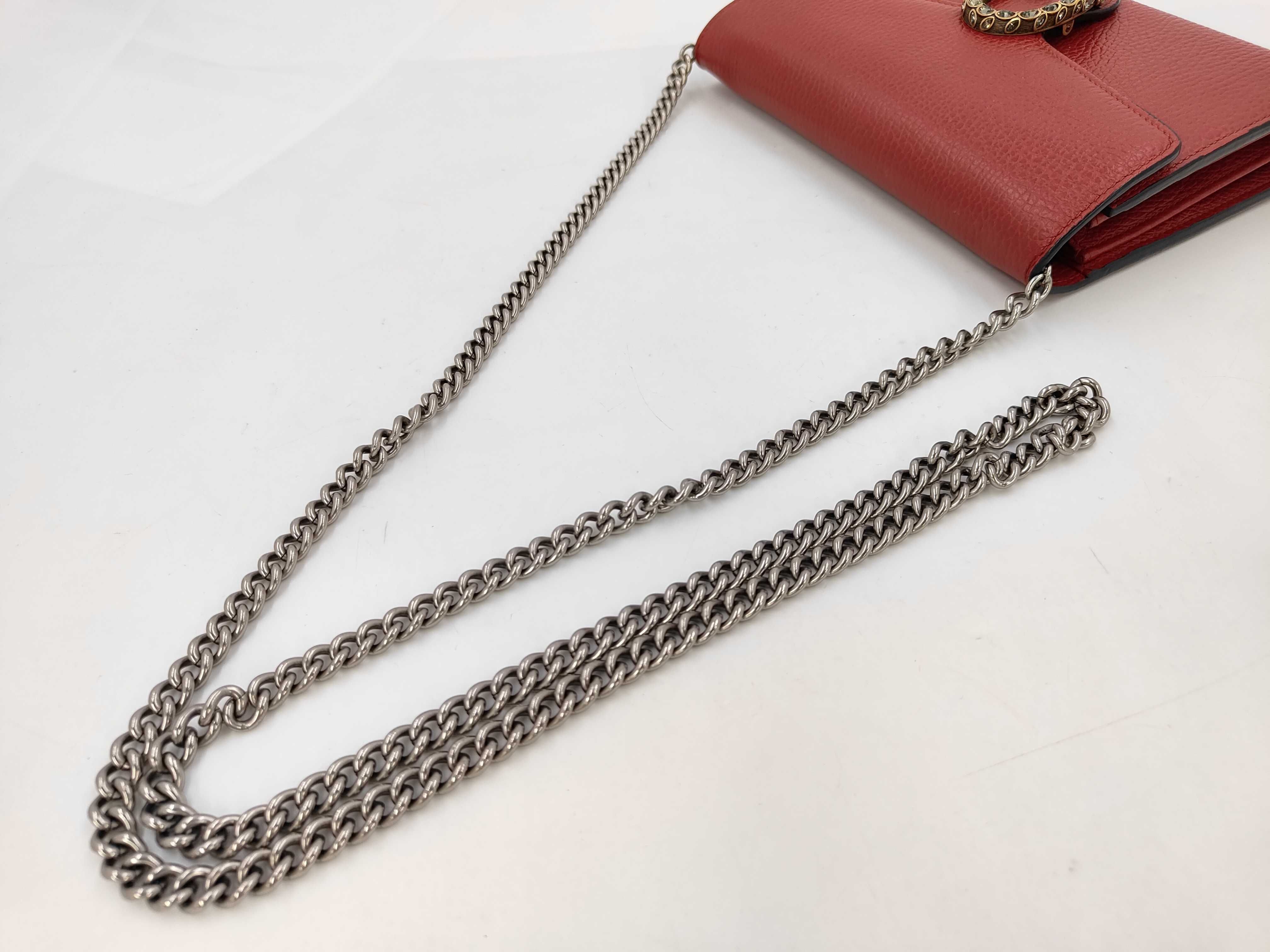 Dionysus Chain Wallet Leather Shoulder Bag — view 3