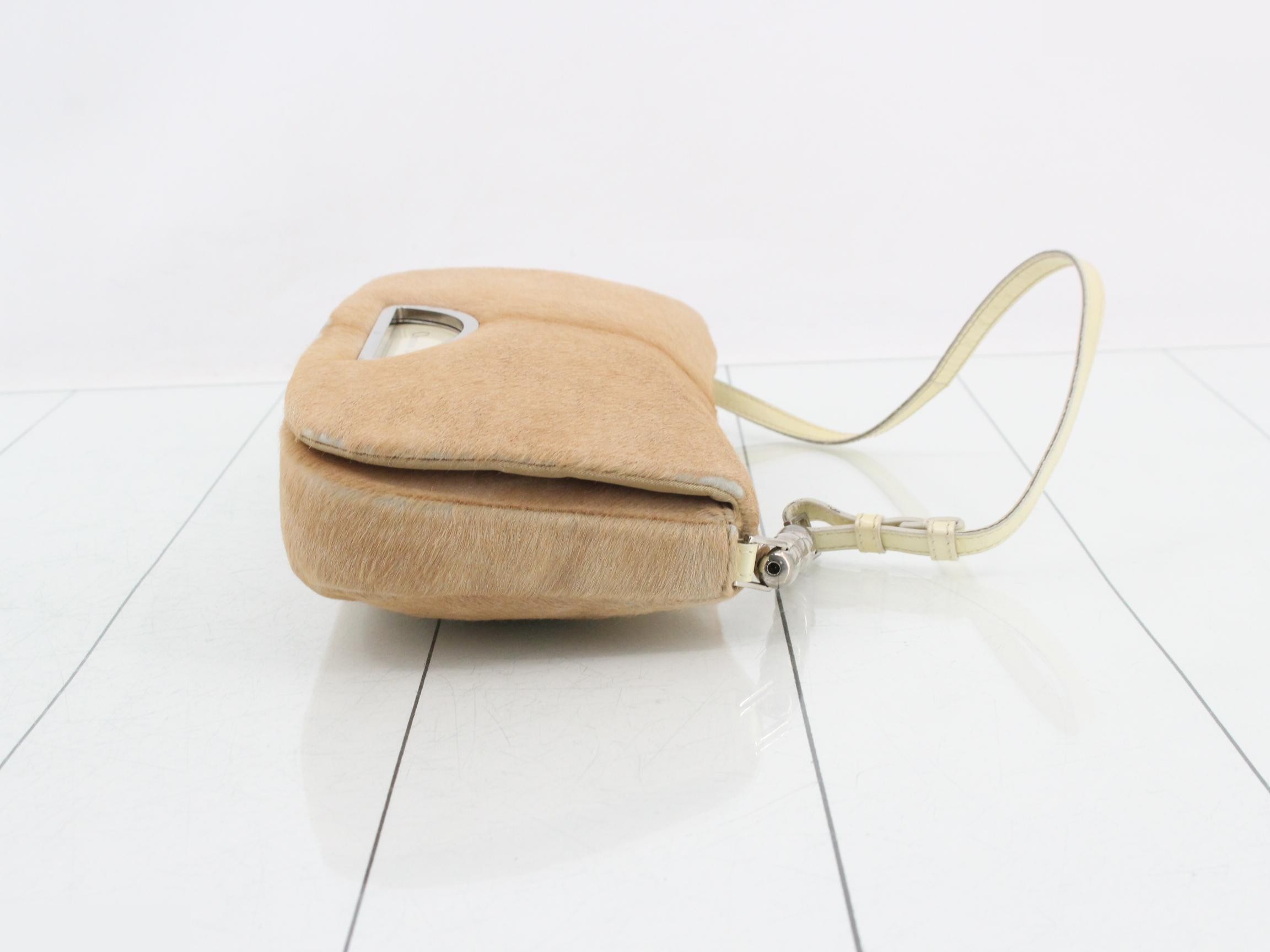 Maris Pearl Calf Hair Shoulder Bag — view 3