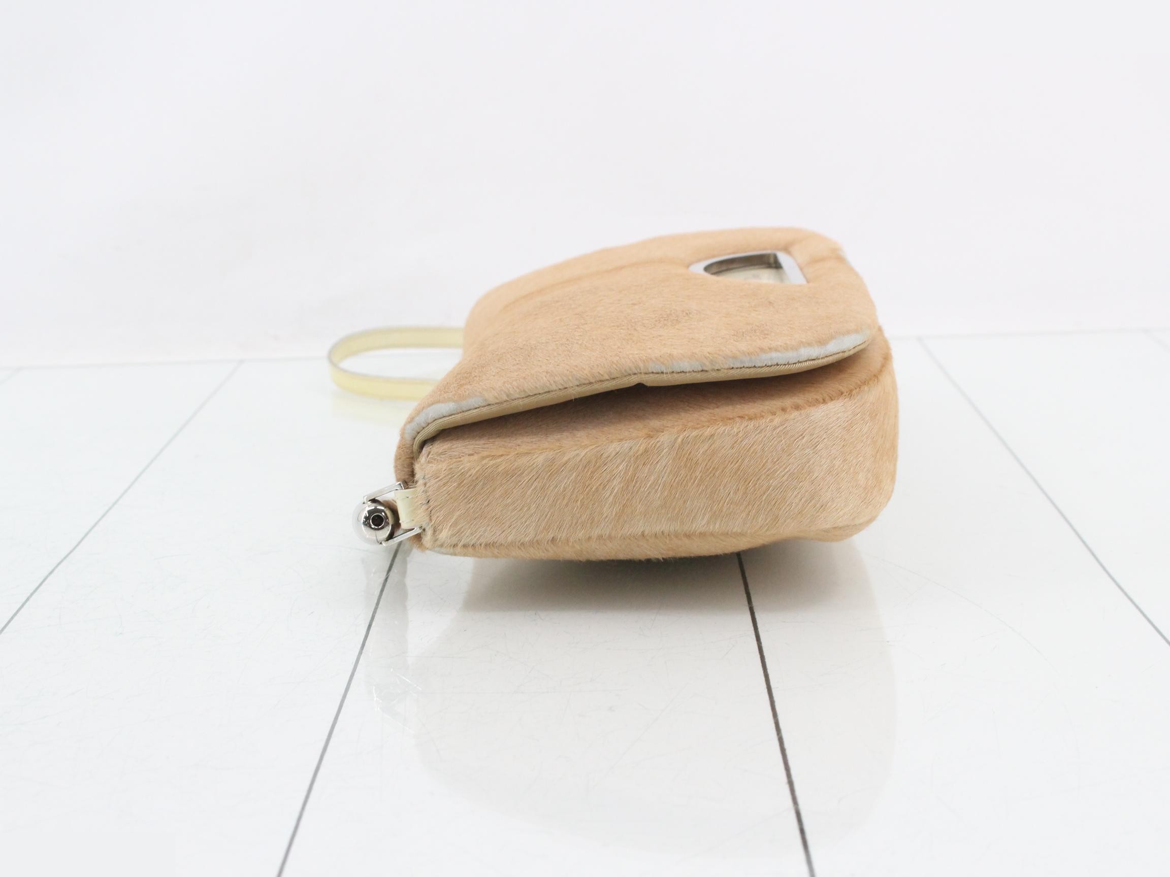 Maris Pearl Calf Hair Shoulder Bag — view 4