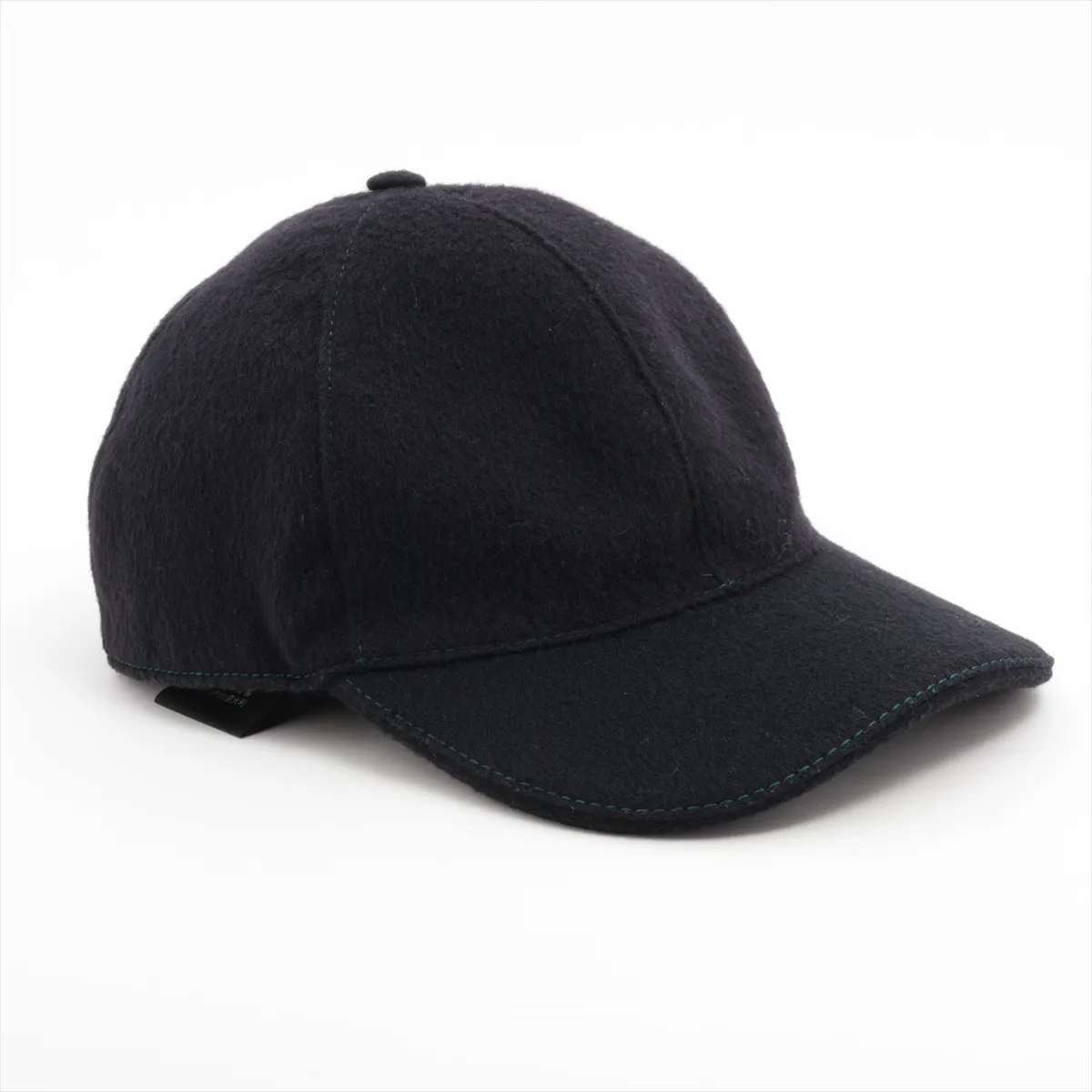 Interlocking G Cap, Size M, Wool, Black. Shows signs of wear, — view 2