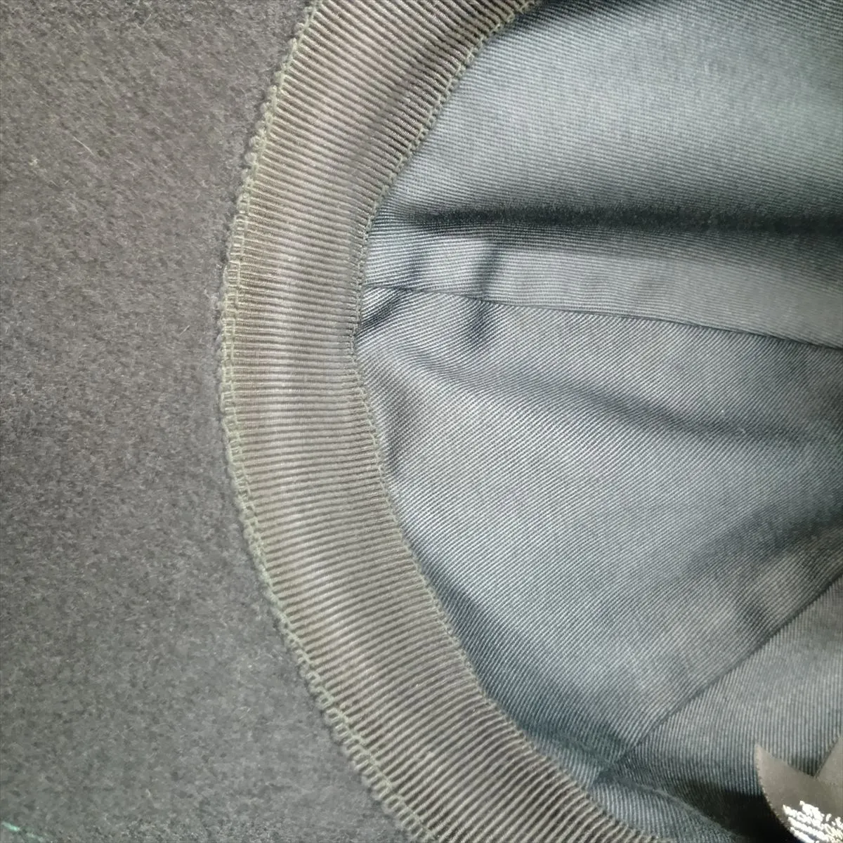 Interlocking G Cap, Size M, Wool, Black. Shows signs of wear, — view 8