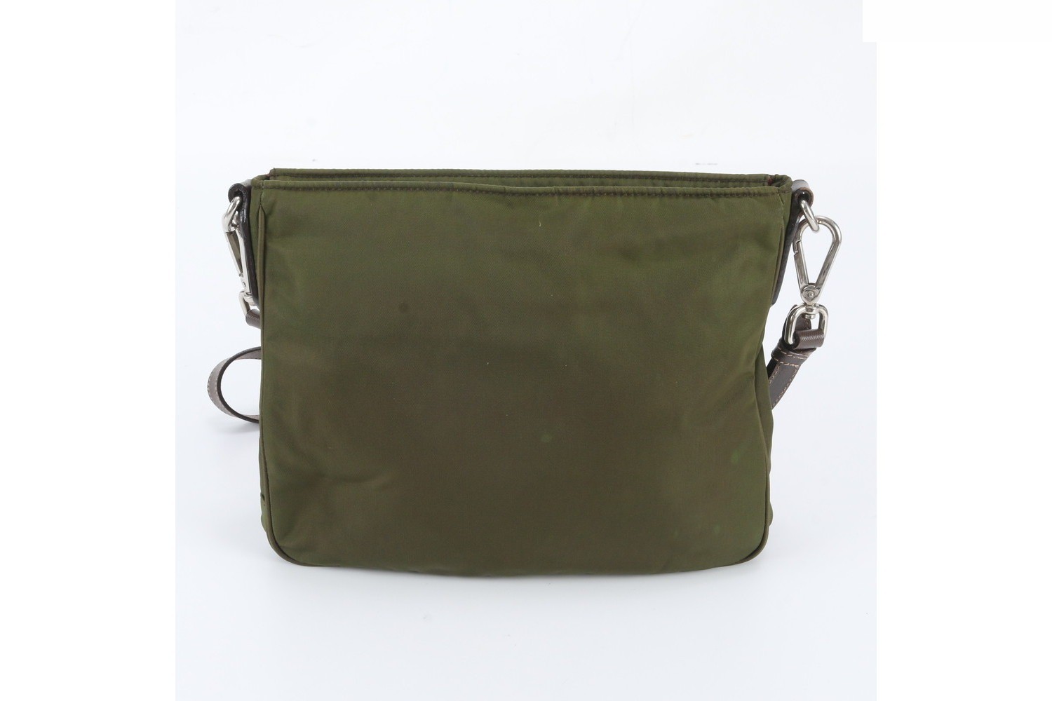 Guarantee card included Tessuto Nylon BT0693 Leather Shoulder Bag — view 3