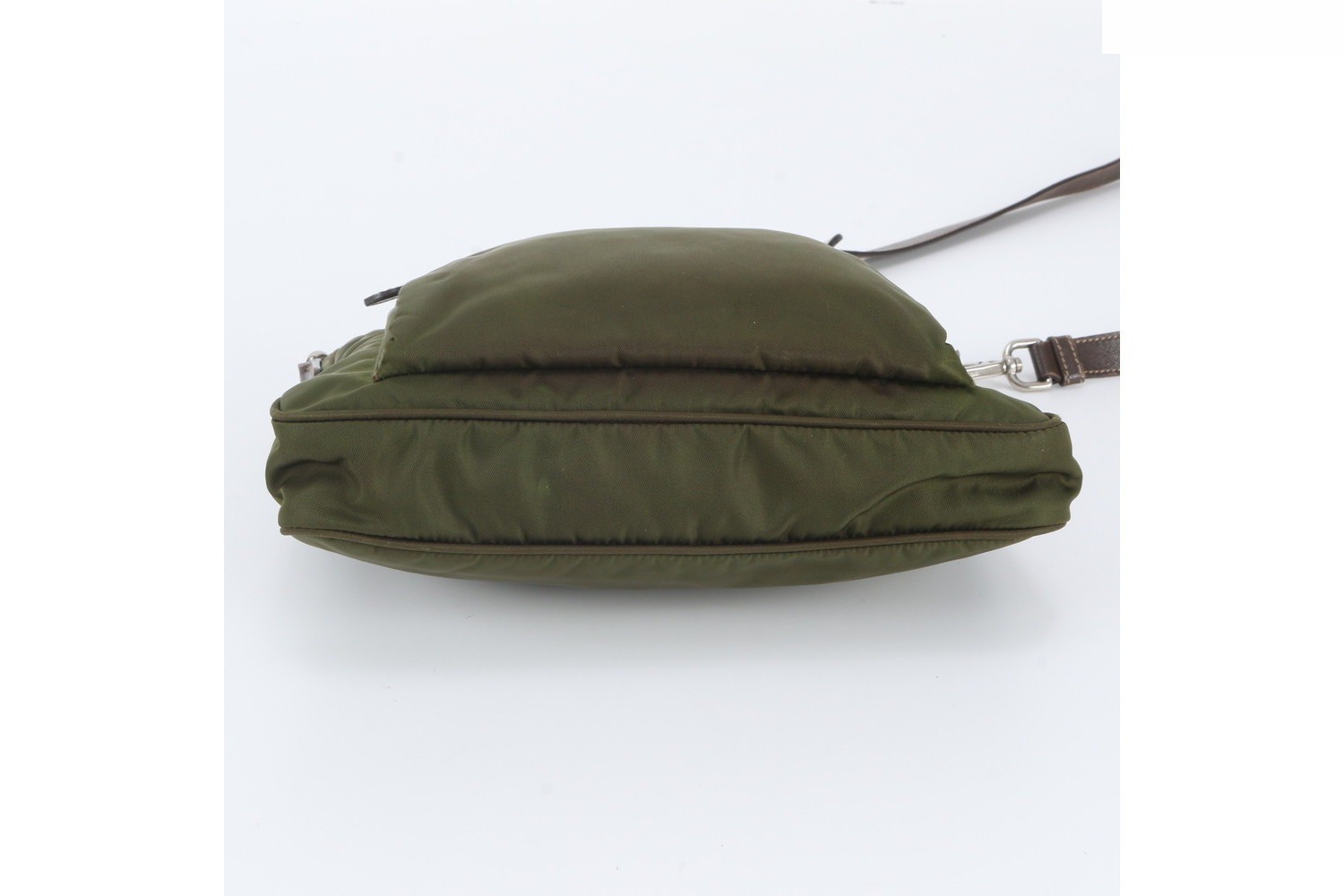 Guarantee card included Tessuto Nylon BT0693 Leather Shoulder Bag — view 5