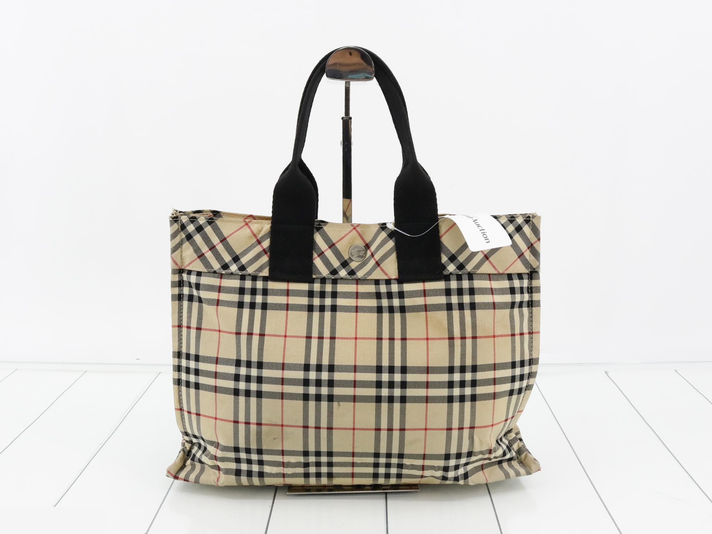 Blue Label Nova Check Tote Bag — view 2