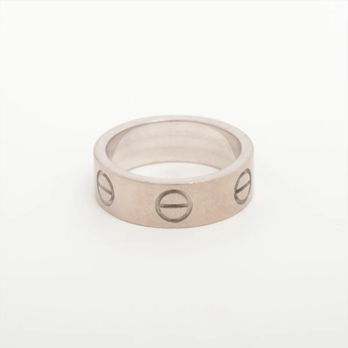 Love Ring 750 (WG) 6.8g Size 48 AL0945 — view 2