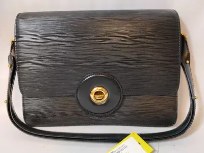 Epi Noir Shoulder Bag