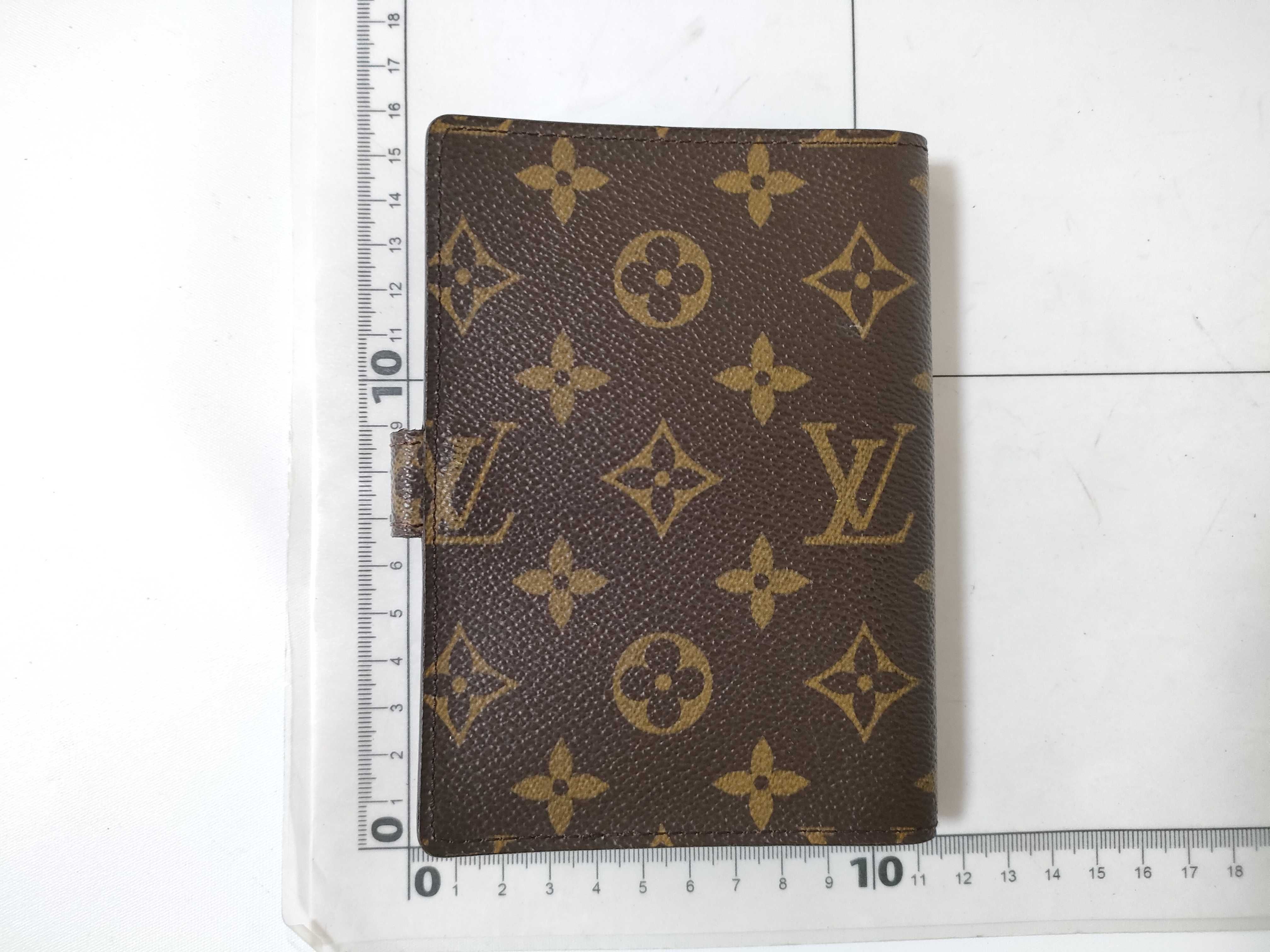 Monogram Agenda Notebook Cover — view 2