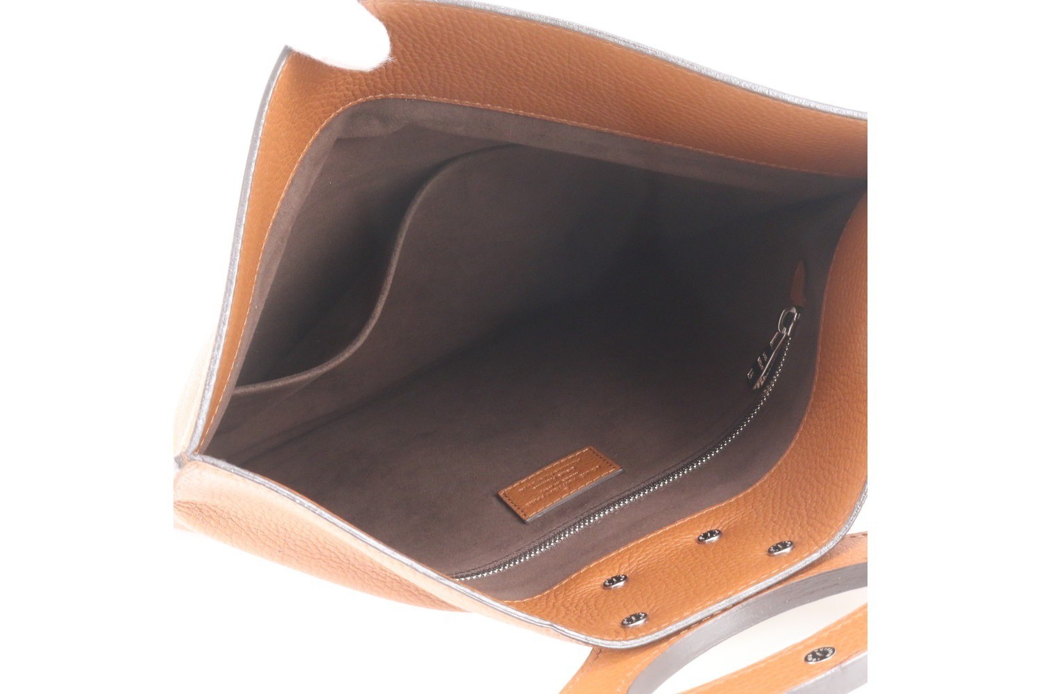 Taurillon Leather Portfolio Leather 2-Way Second Bag — view 6