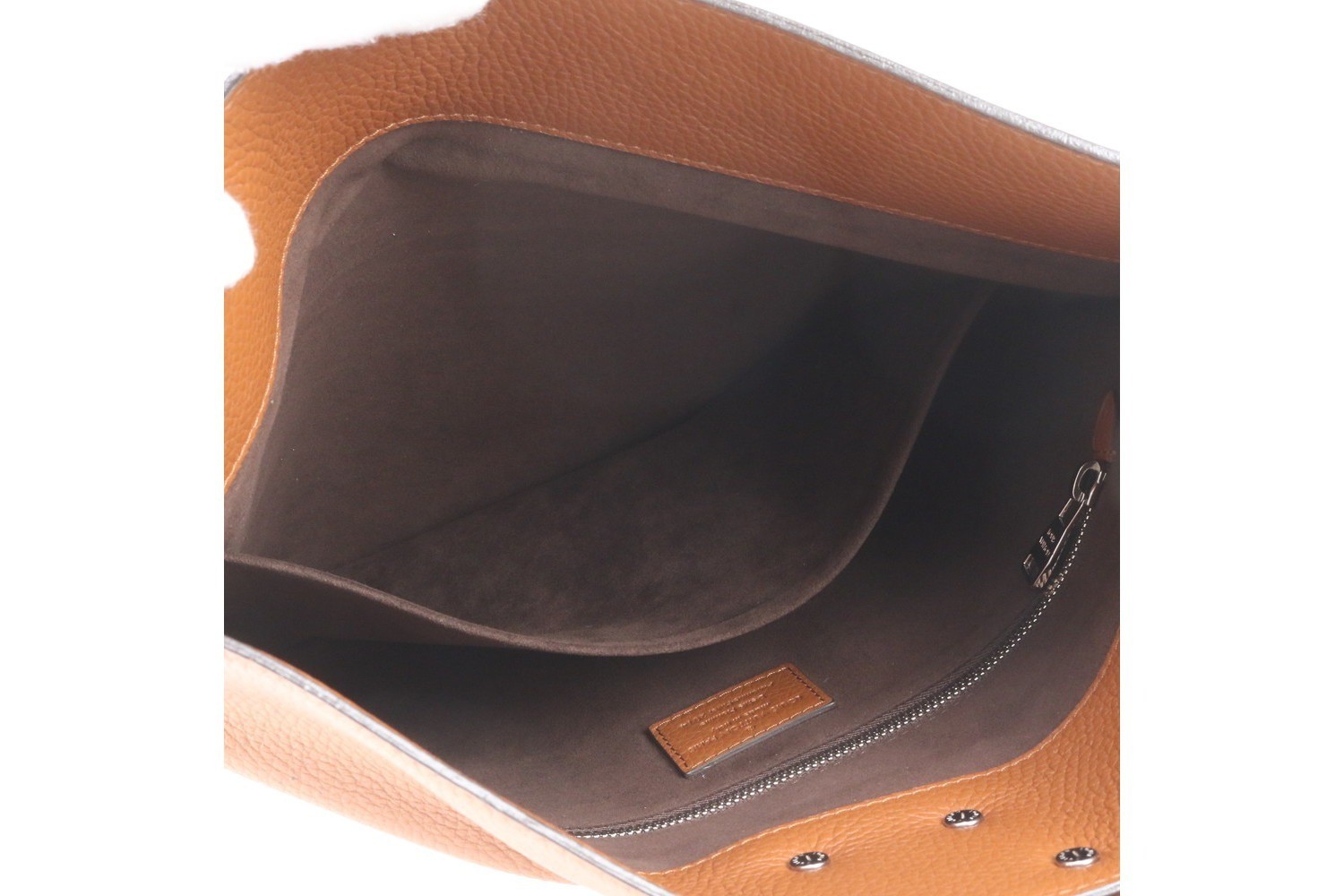 Taurillon Leather Portfolio Leather 2-Way Second Bag — view 7