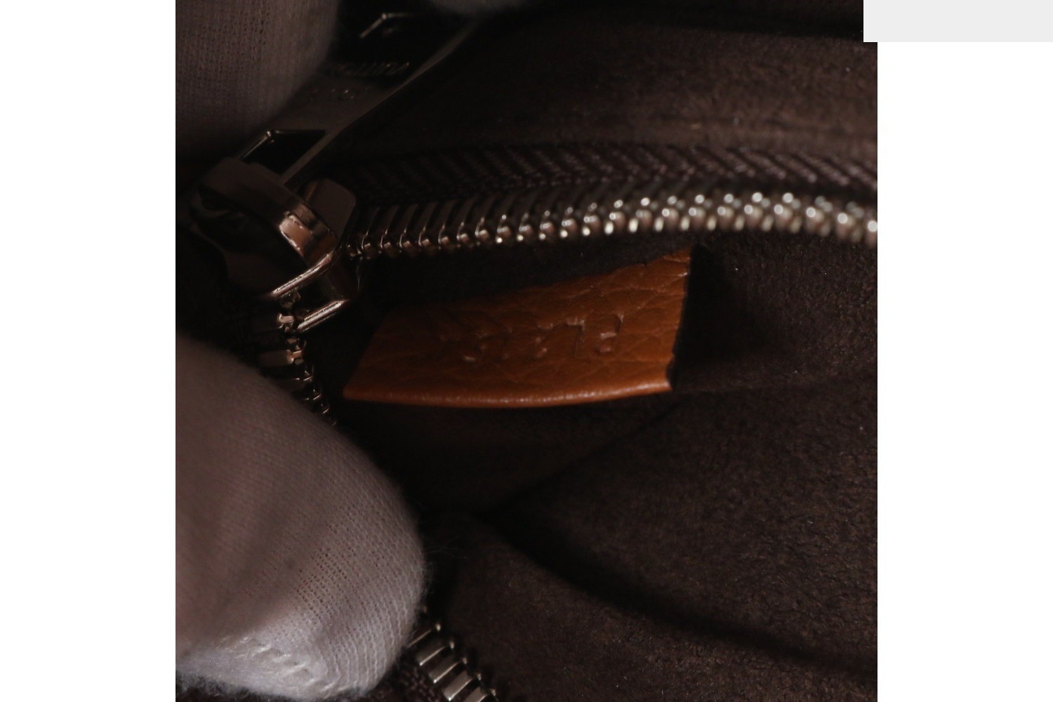 Taurillon Leather Portfolio Leather 2-Way Second Bag — view 10