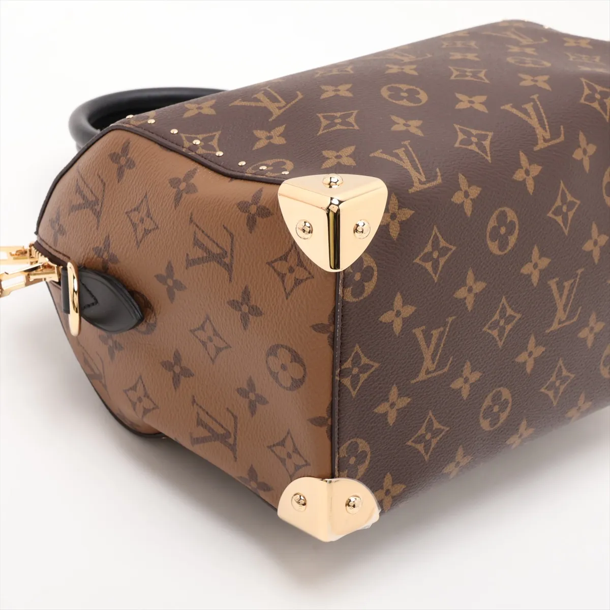 Monogram x Monogram Reverse Speedy Trunk 25 M26181 Brown (RFID detected) — view 4