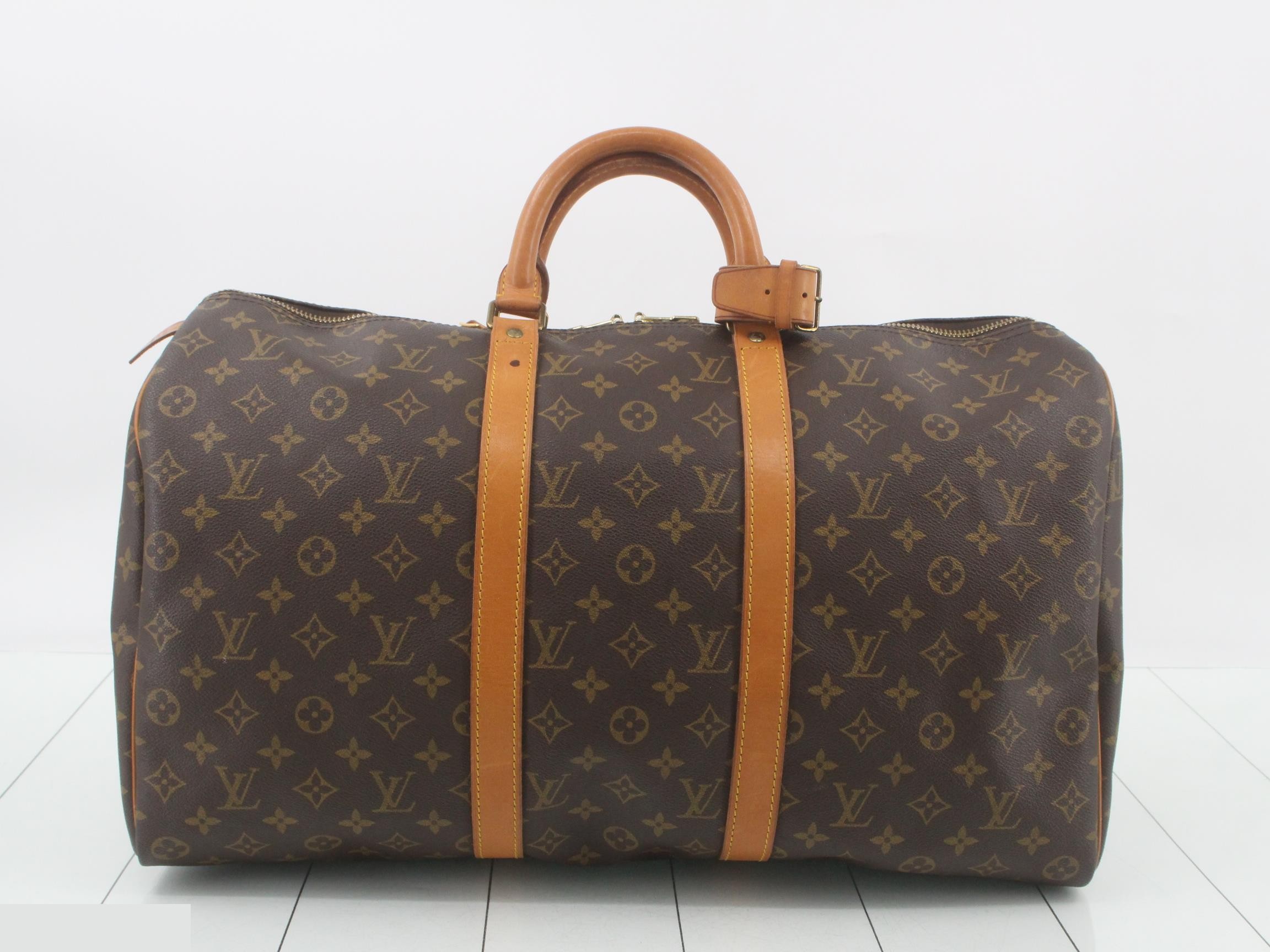 Monogram Keepall 50 M41426 Boston Bag