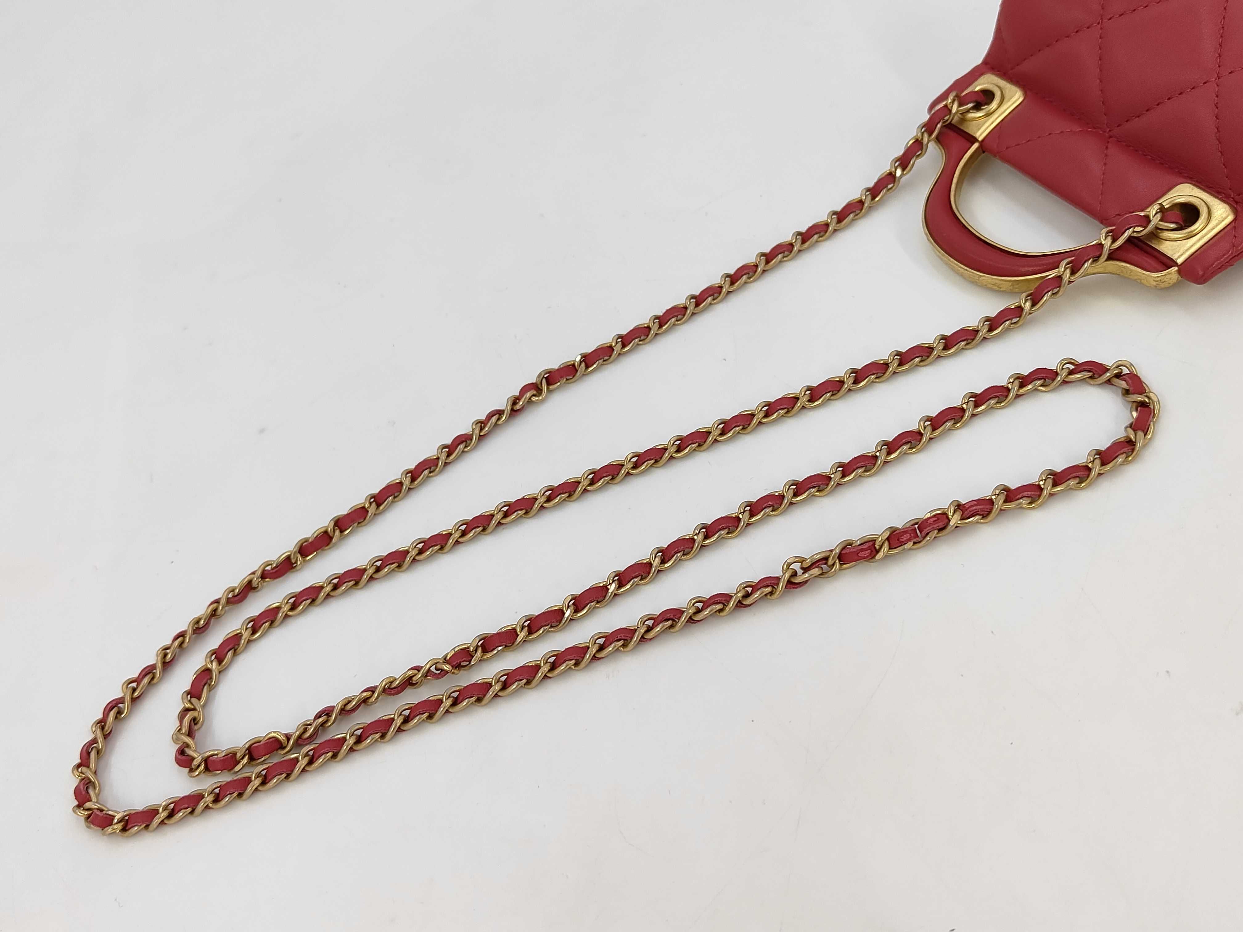 Matelassé Chain Shoulder Bag — view 3