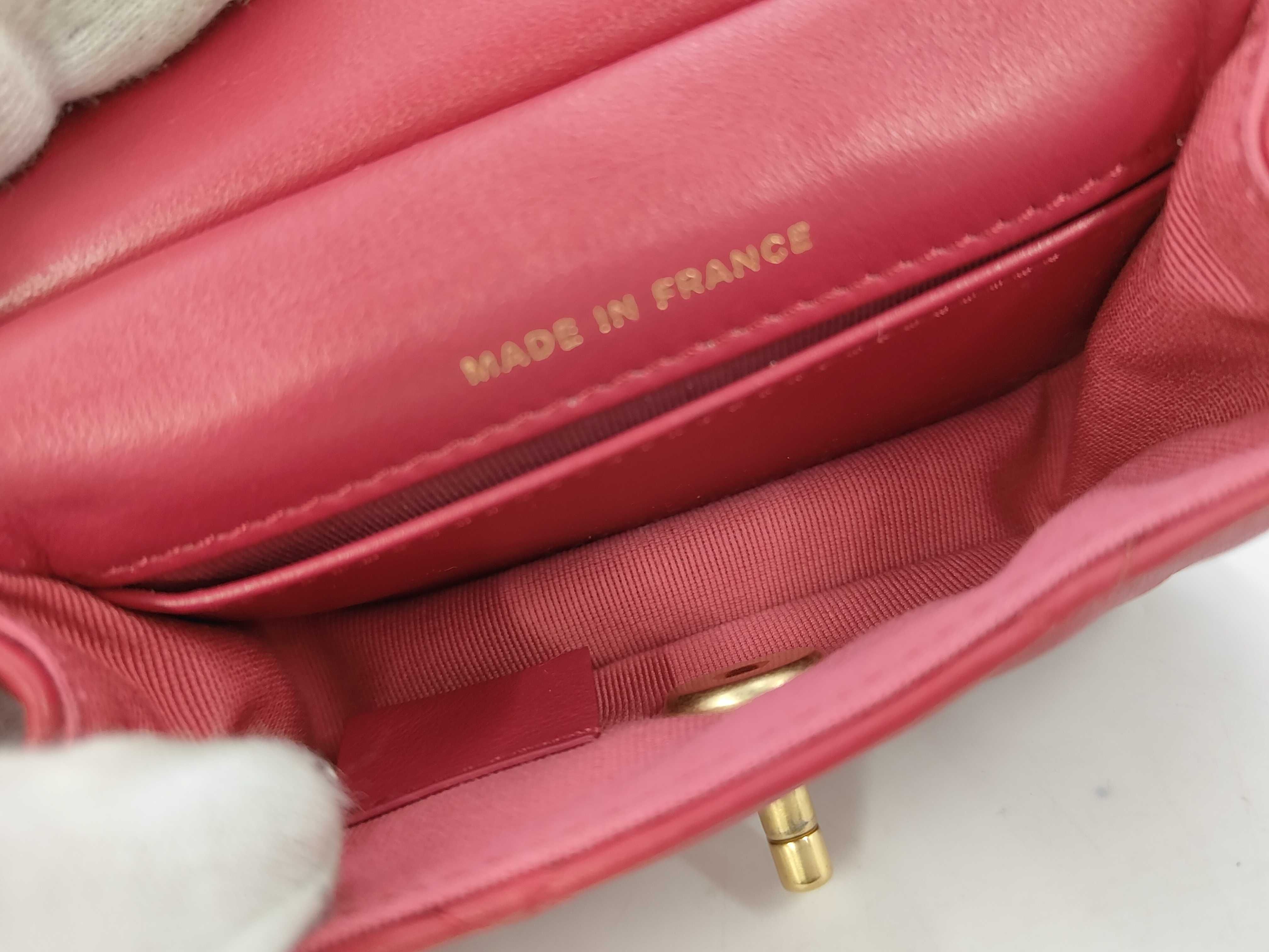 Matelassé Chain Shoulder Bag — view 8