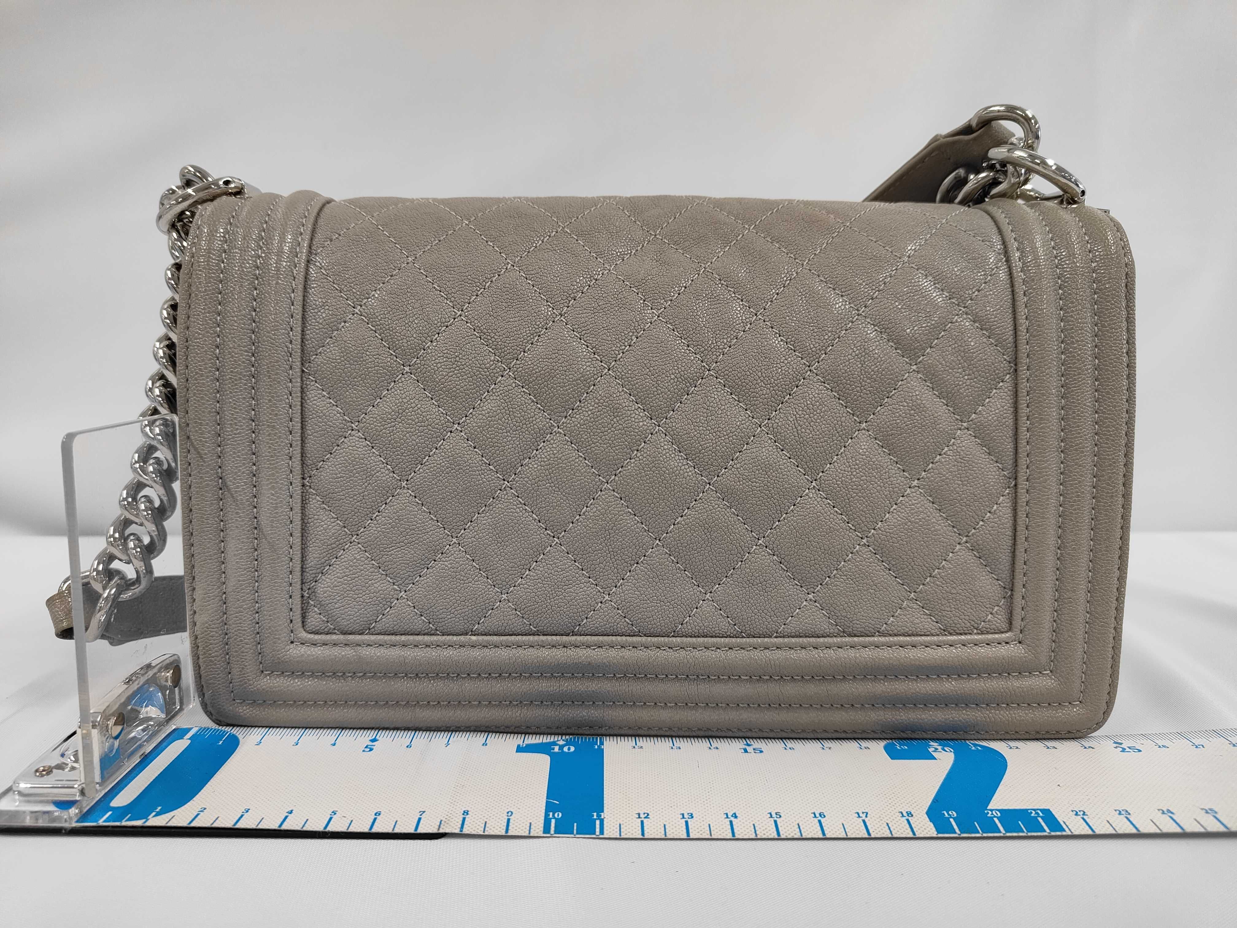 Caviar Skin Boy 2-Way Chain Shoulder Bag — view 2