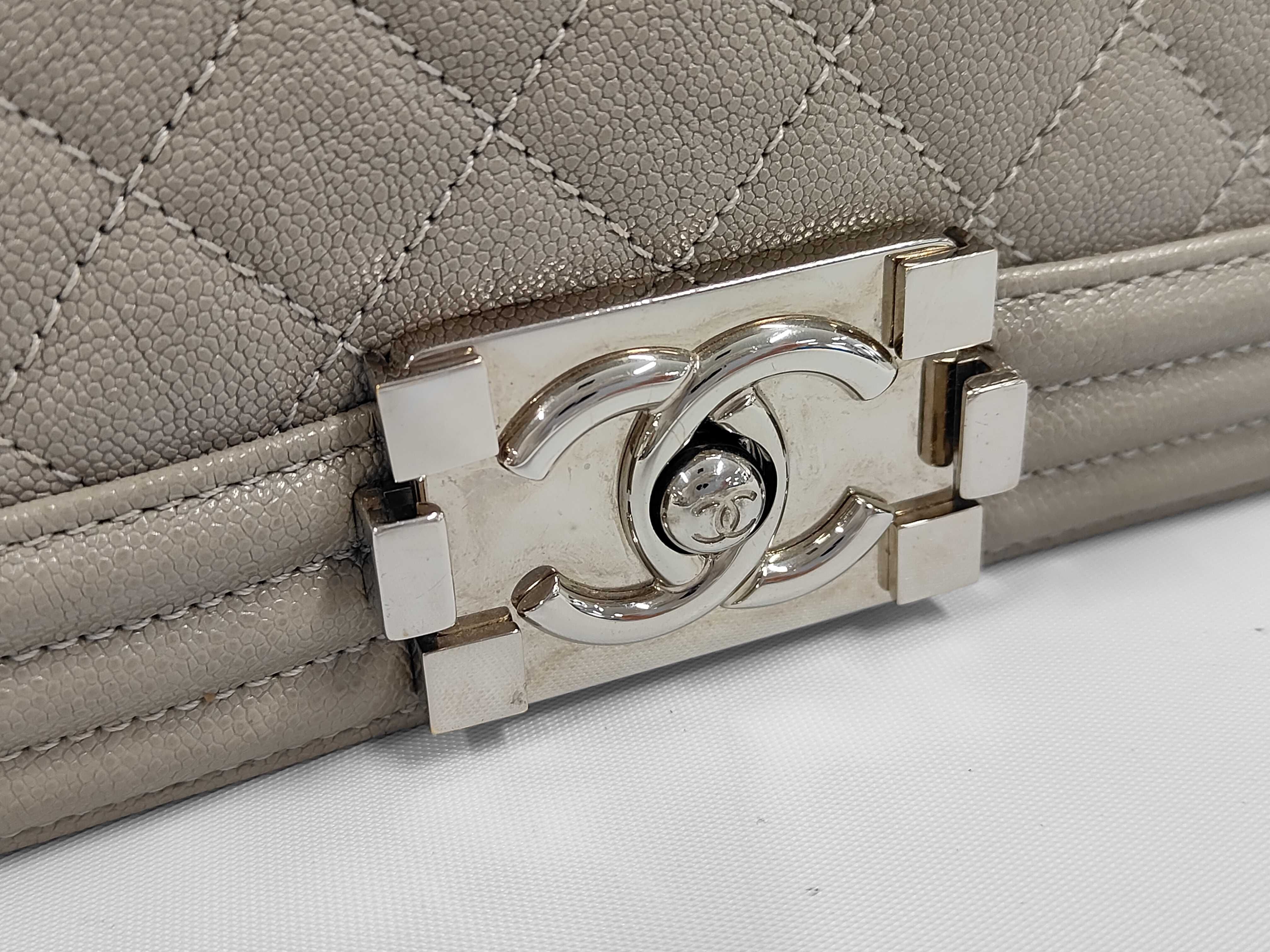 Caviar Skin Boy 2-Way Chain Shoulder Bag — view 11
