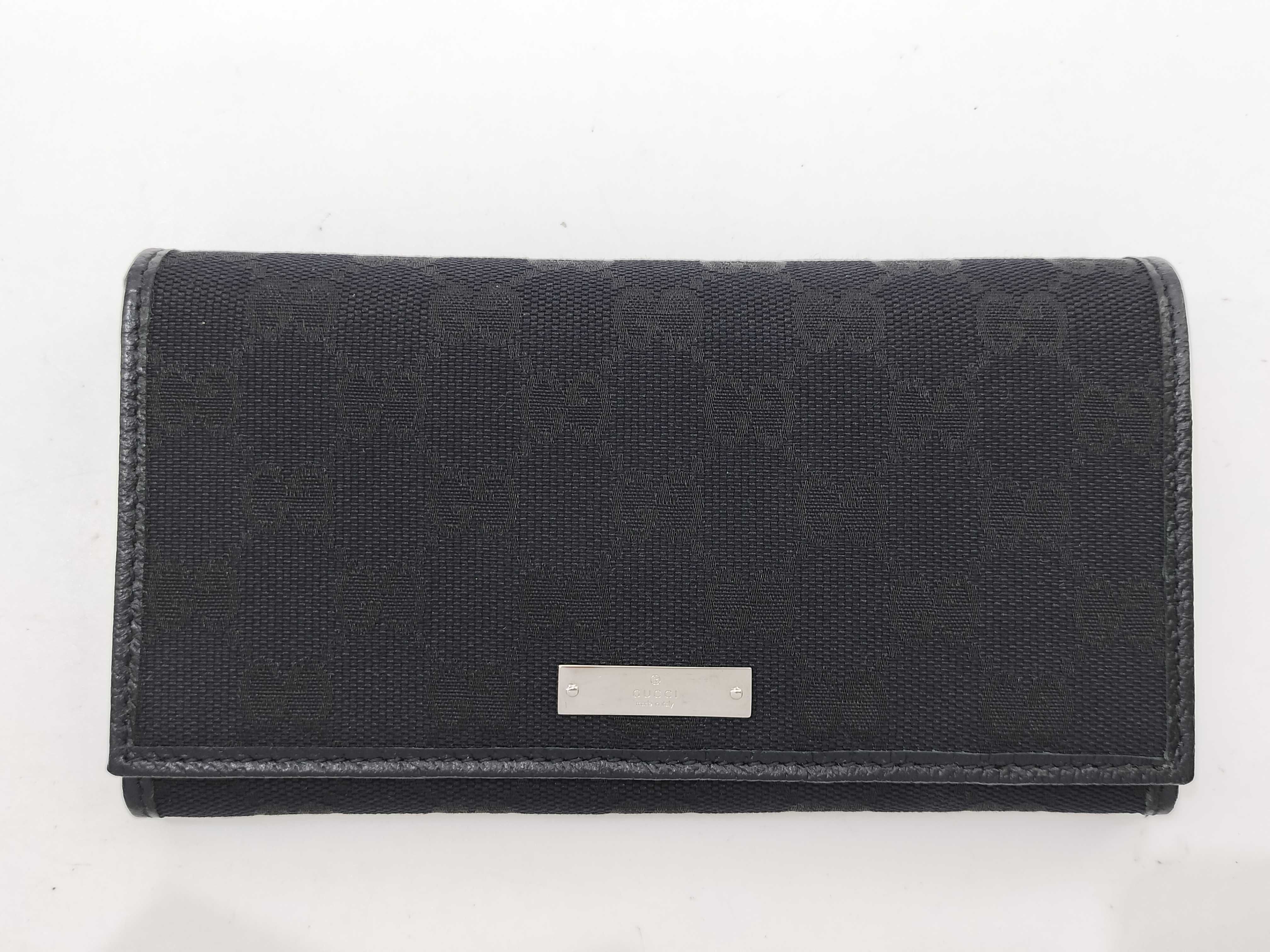 GG canvas long wallet GG canvas wallet