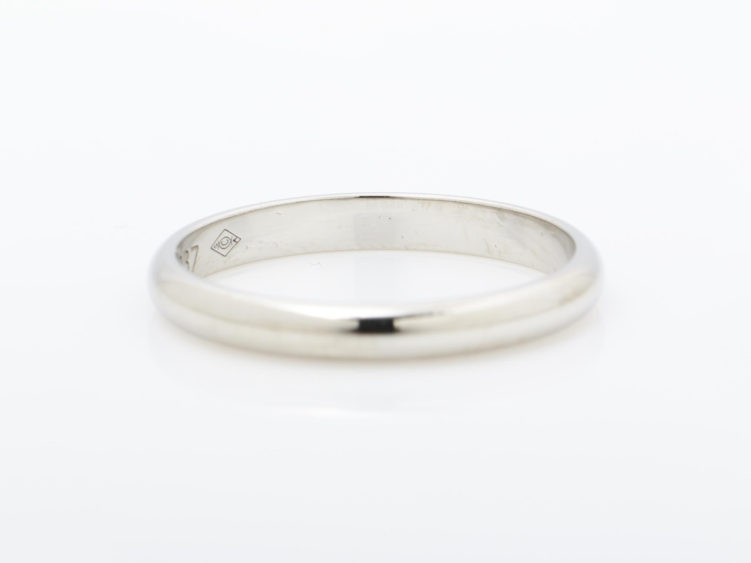1895 Precious Metal Ring, Pt950, 2.81g, #51 — view 2