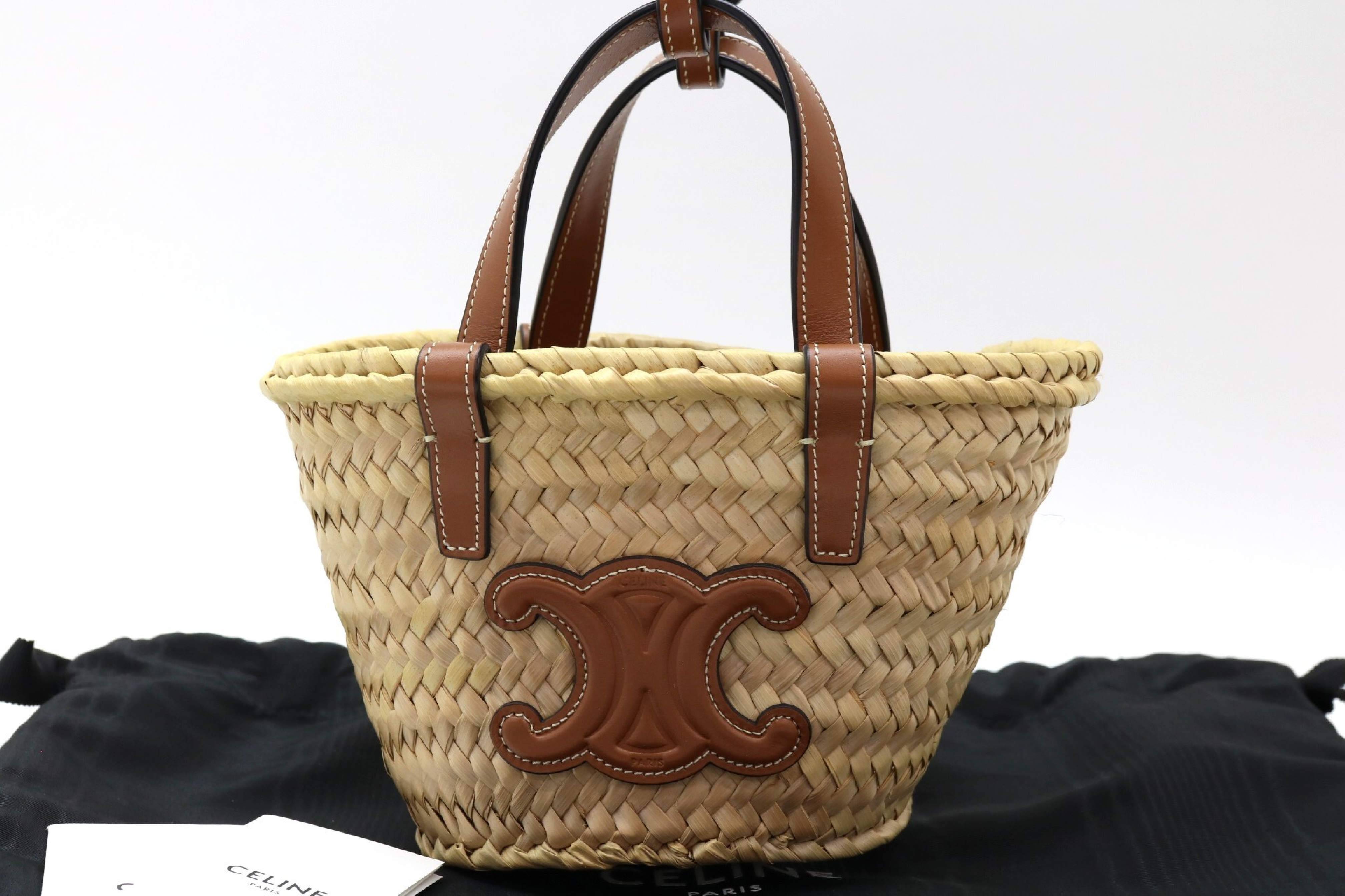 Triomphe Panier Basket 2-Way Shoulder Bag