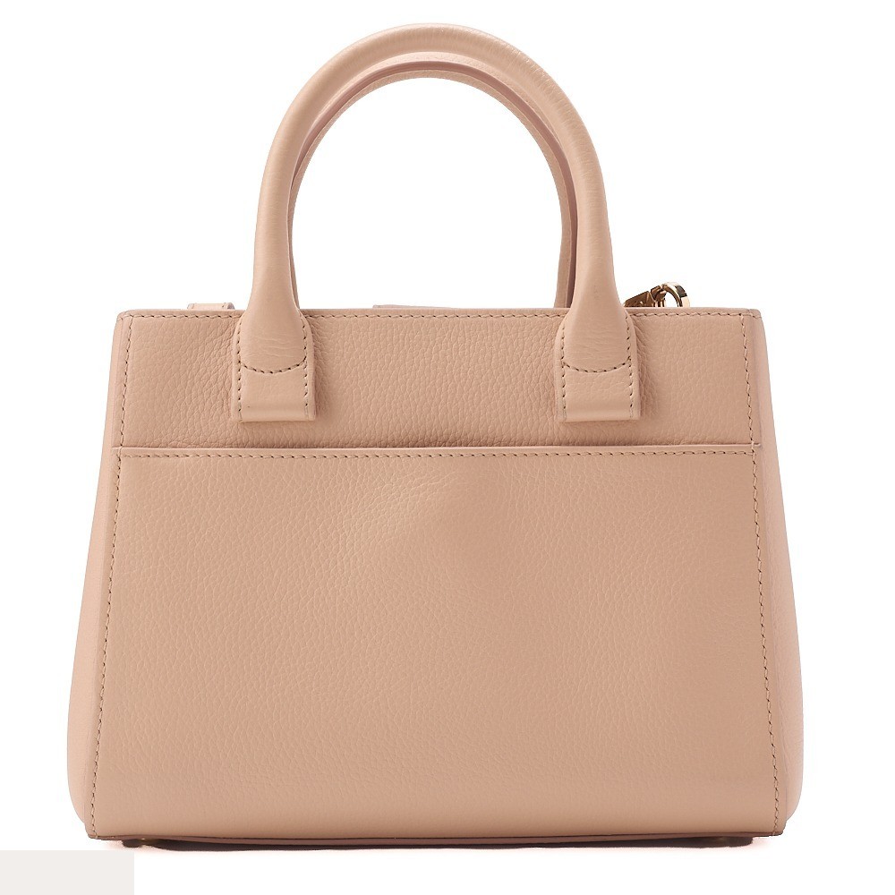 Caviar Skin Neo Executive 2-Way Handbag, Beige — view 2