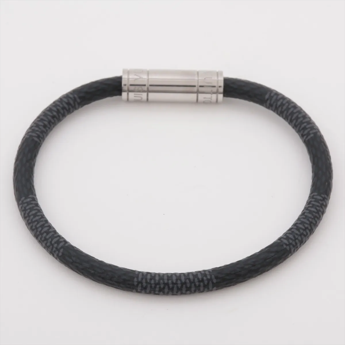 M8152E Bracelet Keep It Trunk BC5204 Bracelet PVC x Leather Black x Silver — view 2