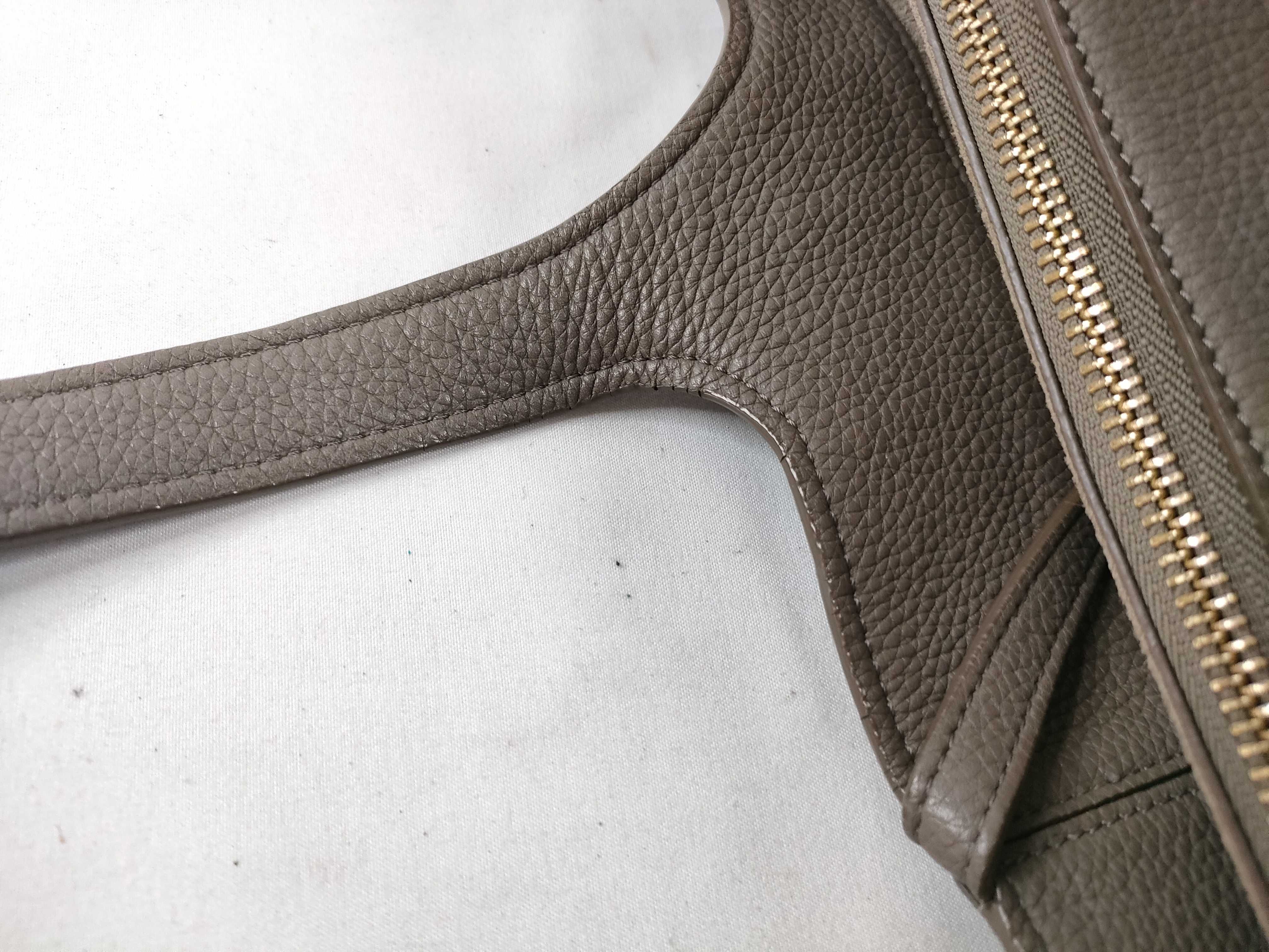 Tote Bag / Leather / Beige / W-LA2187 — view 8