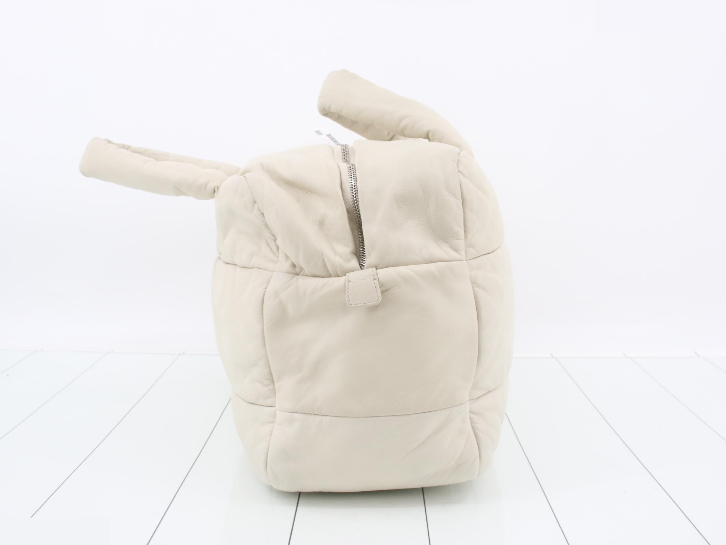 Coco Cocoon Duffle Bag, Leather — view 3