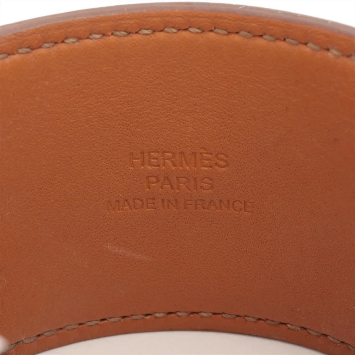 Coriedossian T-stamped: 2015 Bracelet S Leather Red x Silver Out of shape — view 6