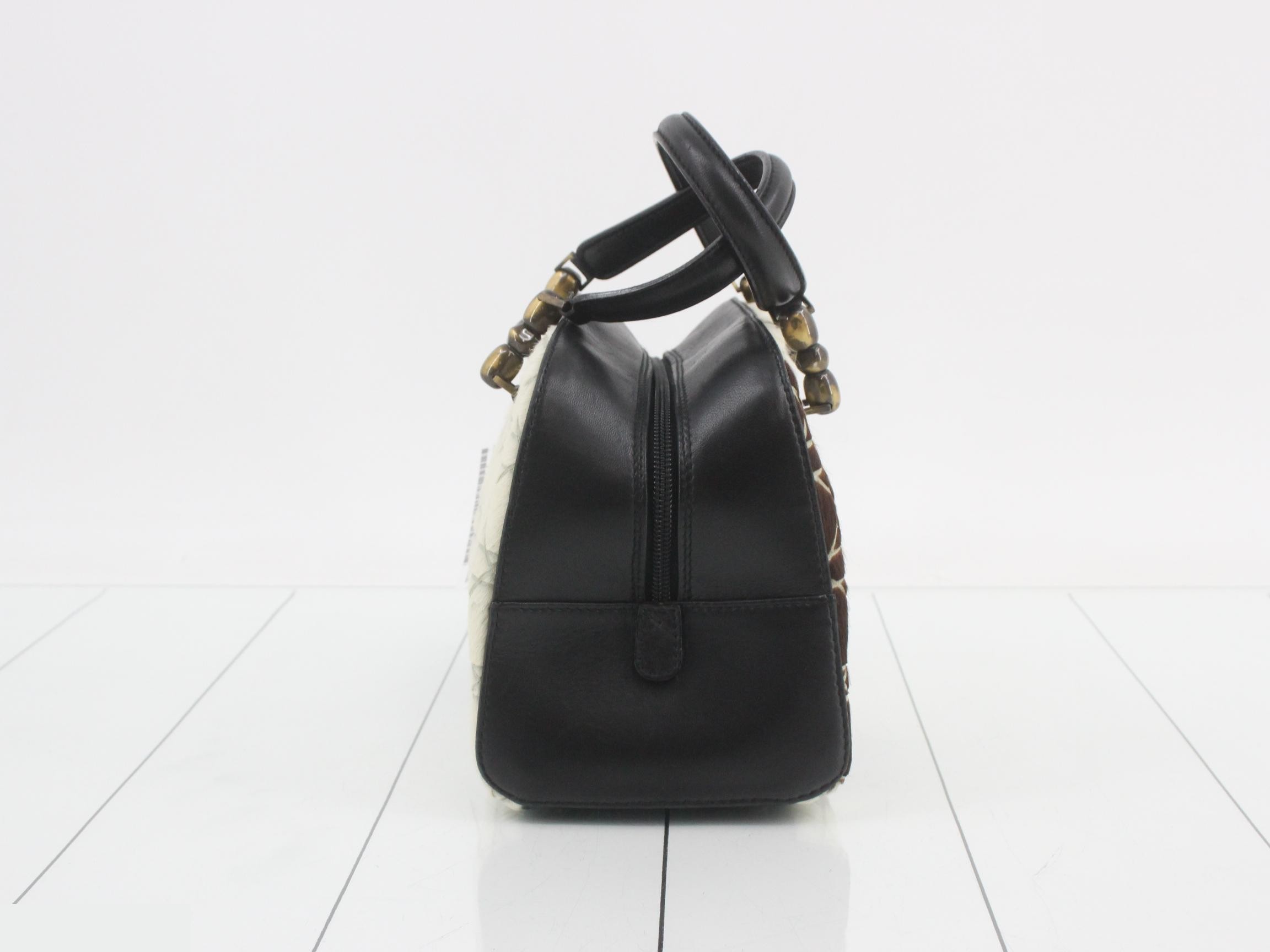 Calfskin Cannage Mini Boston Bag — view 3