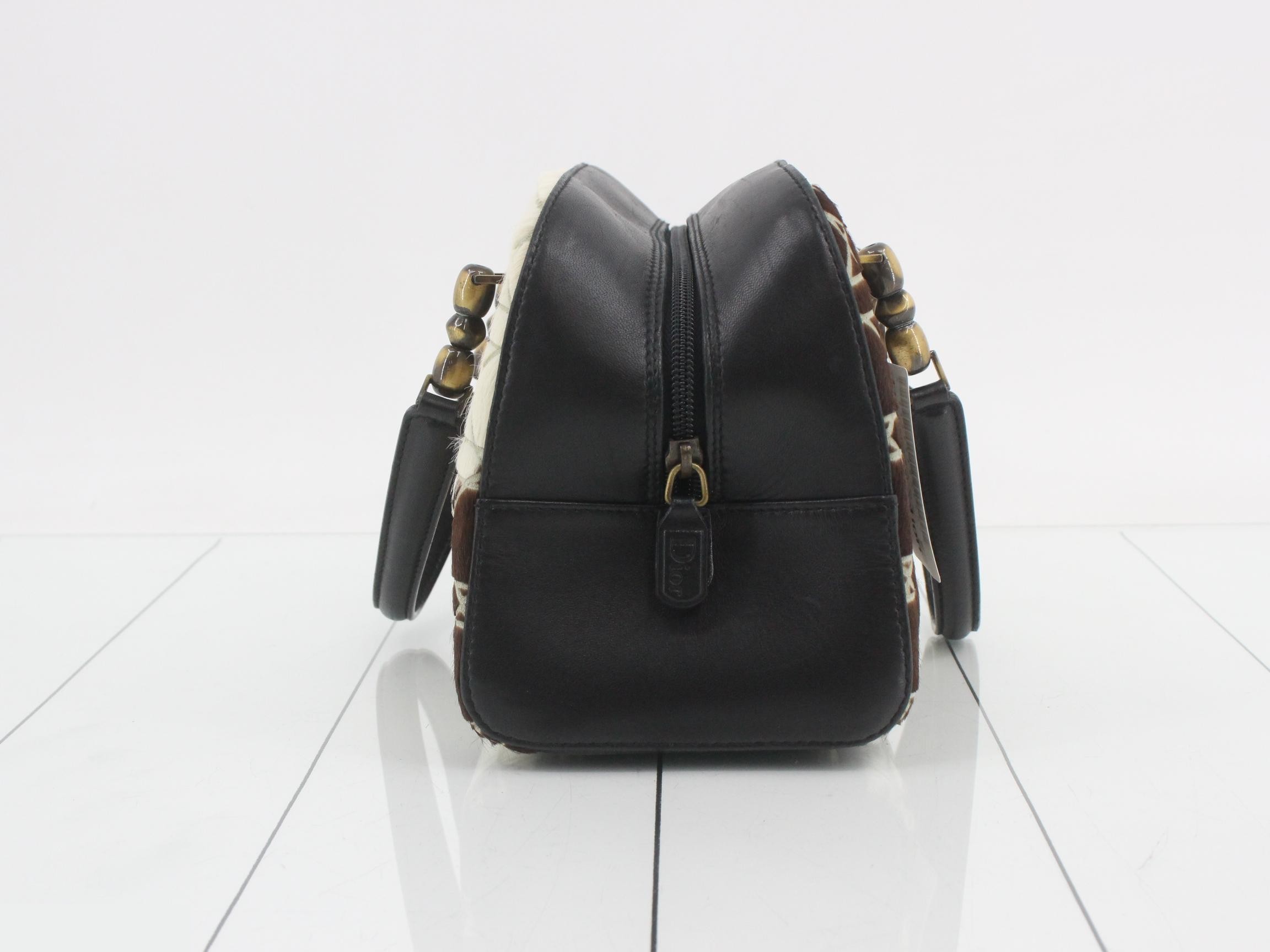 Calfskin Cannage Mini Boston Bag — view 4