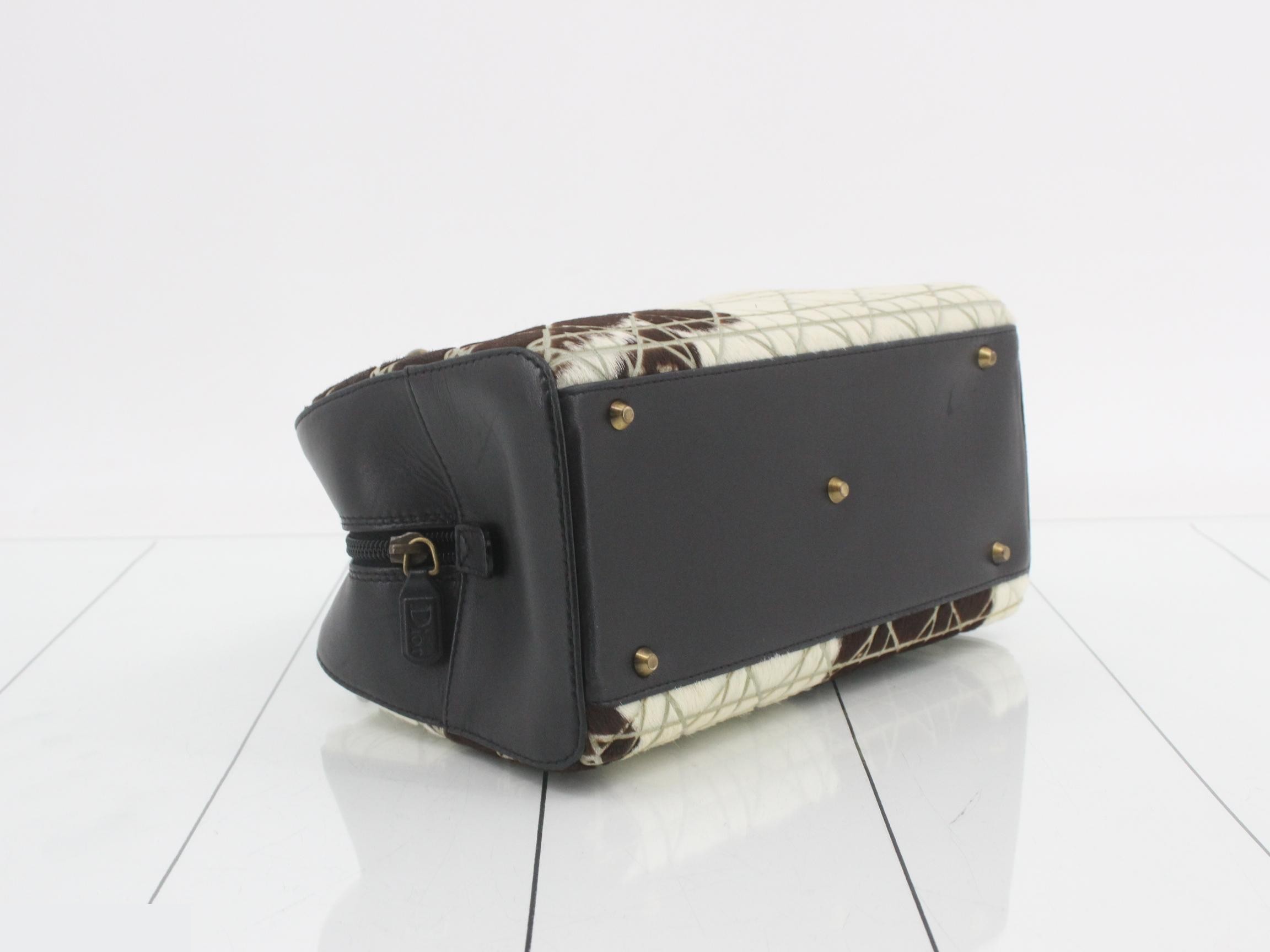 Calfskin Cannage Mini Boston Bag — view 5