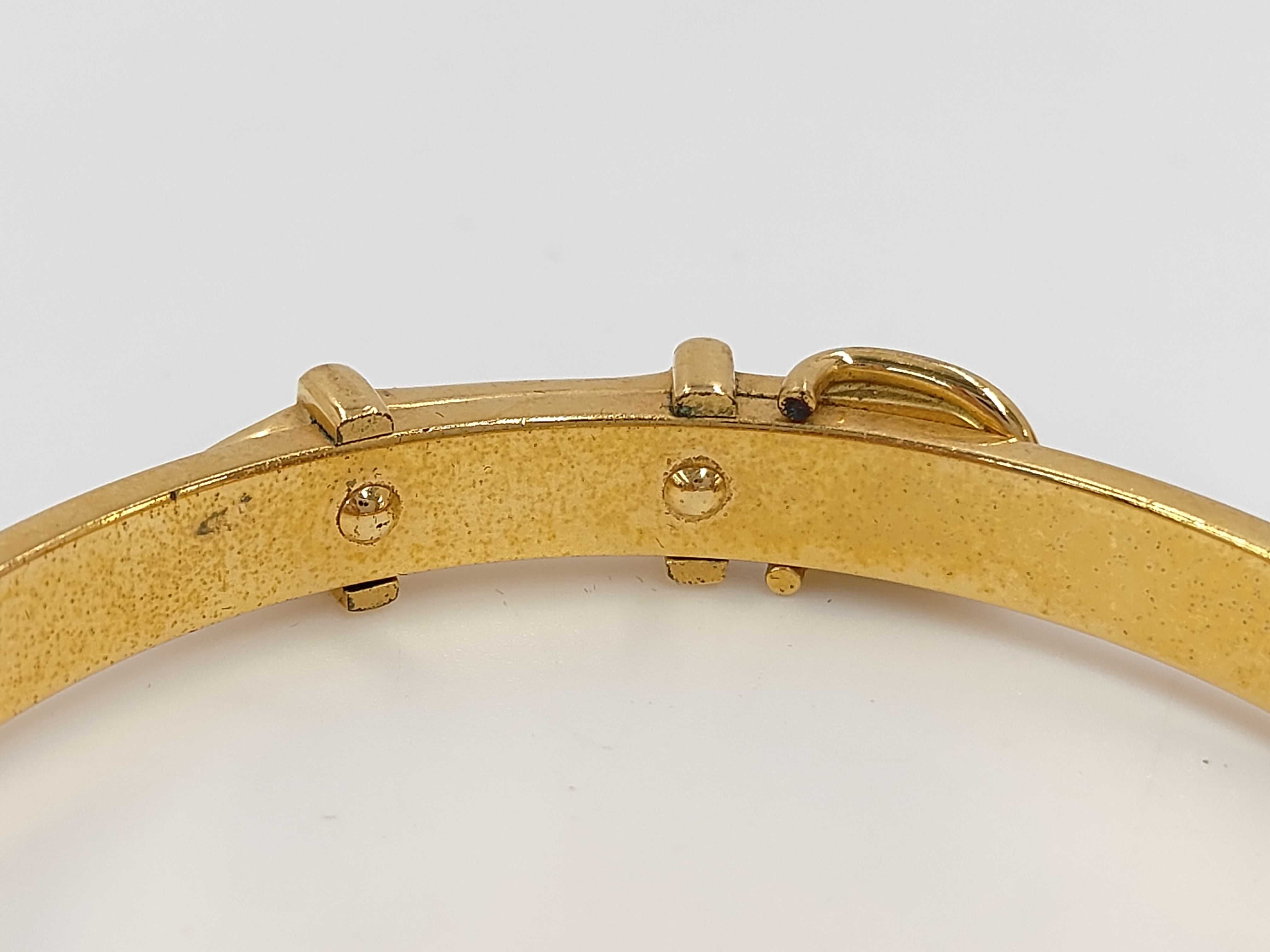 Lizard Gold Bangle Bracelet — view 2