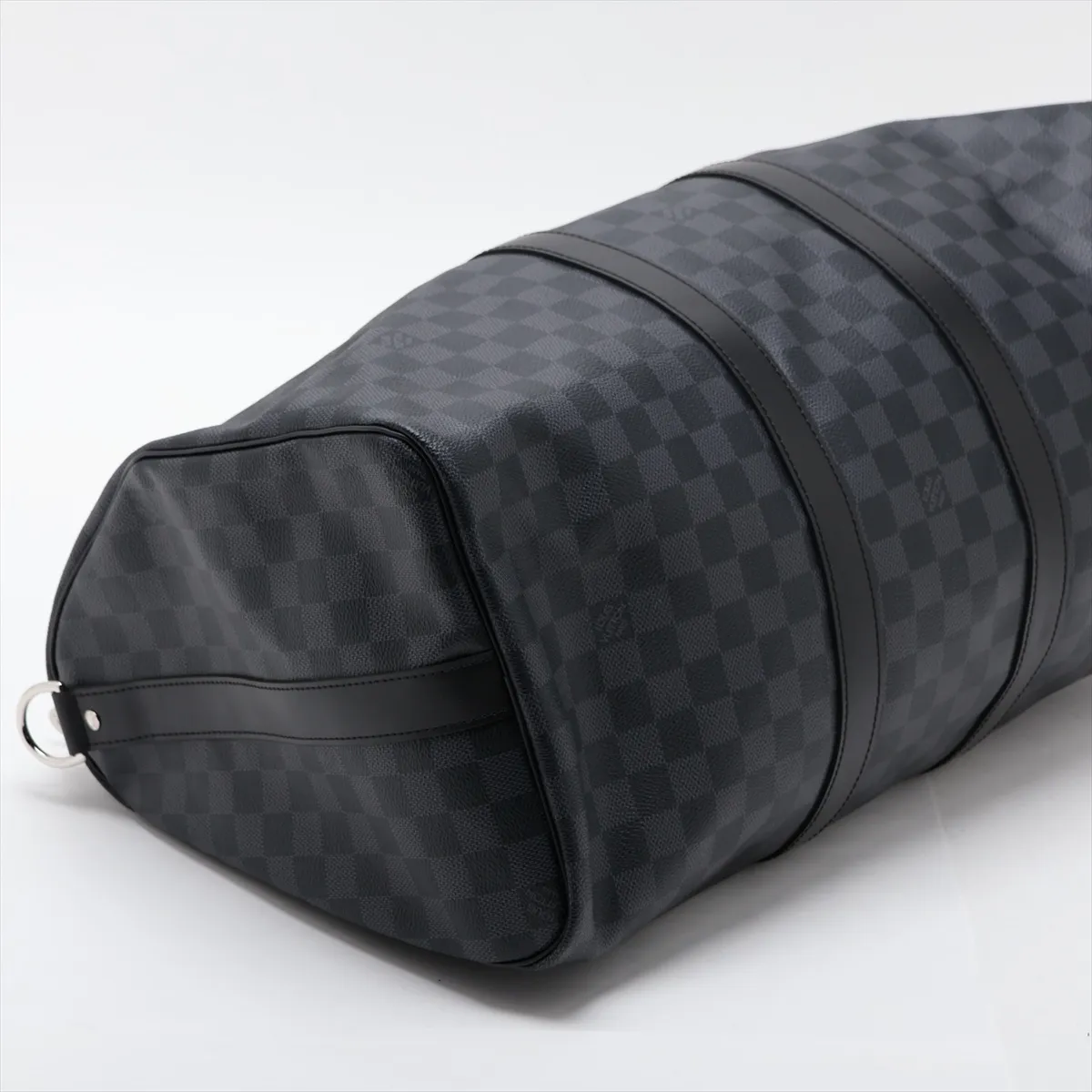 Damier Graphite Keepall Bandoulière 45 N41418 Black (RFID detected) — view 4