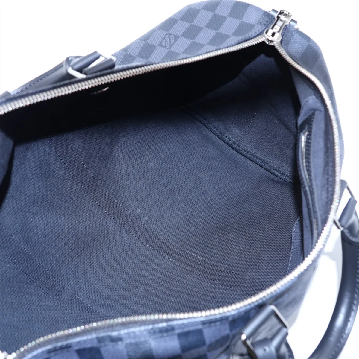 Damier Graphite Keepall Bandoulière 45 N41418 Black (RFID detected) — view 9