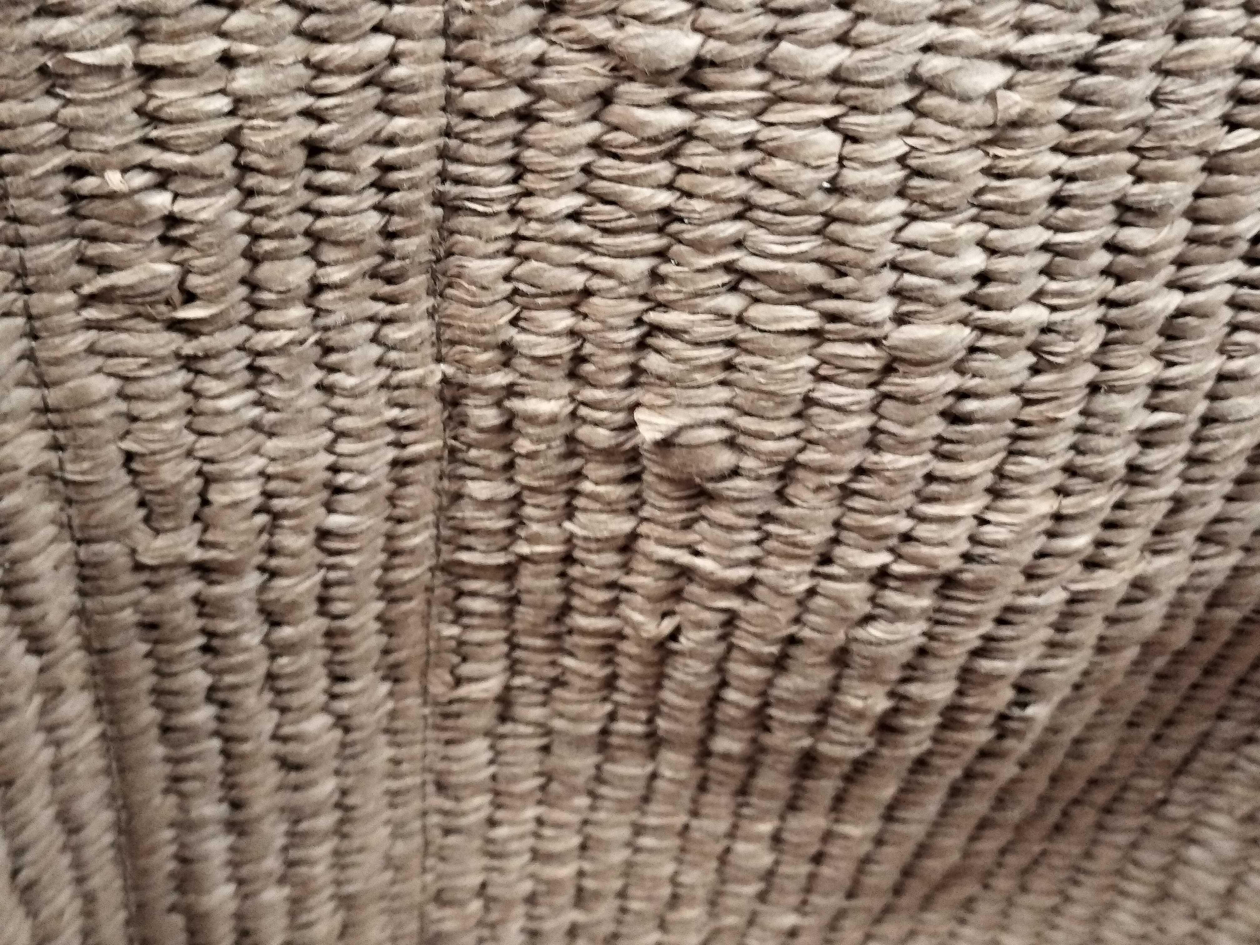 x Mifco Large Basket Paper Tote Bag (Beige x Pink) — view 12