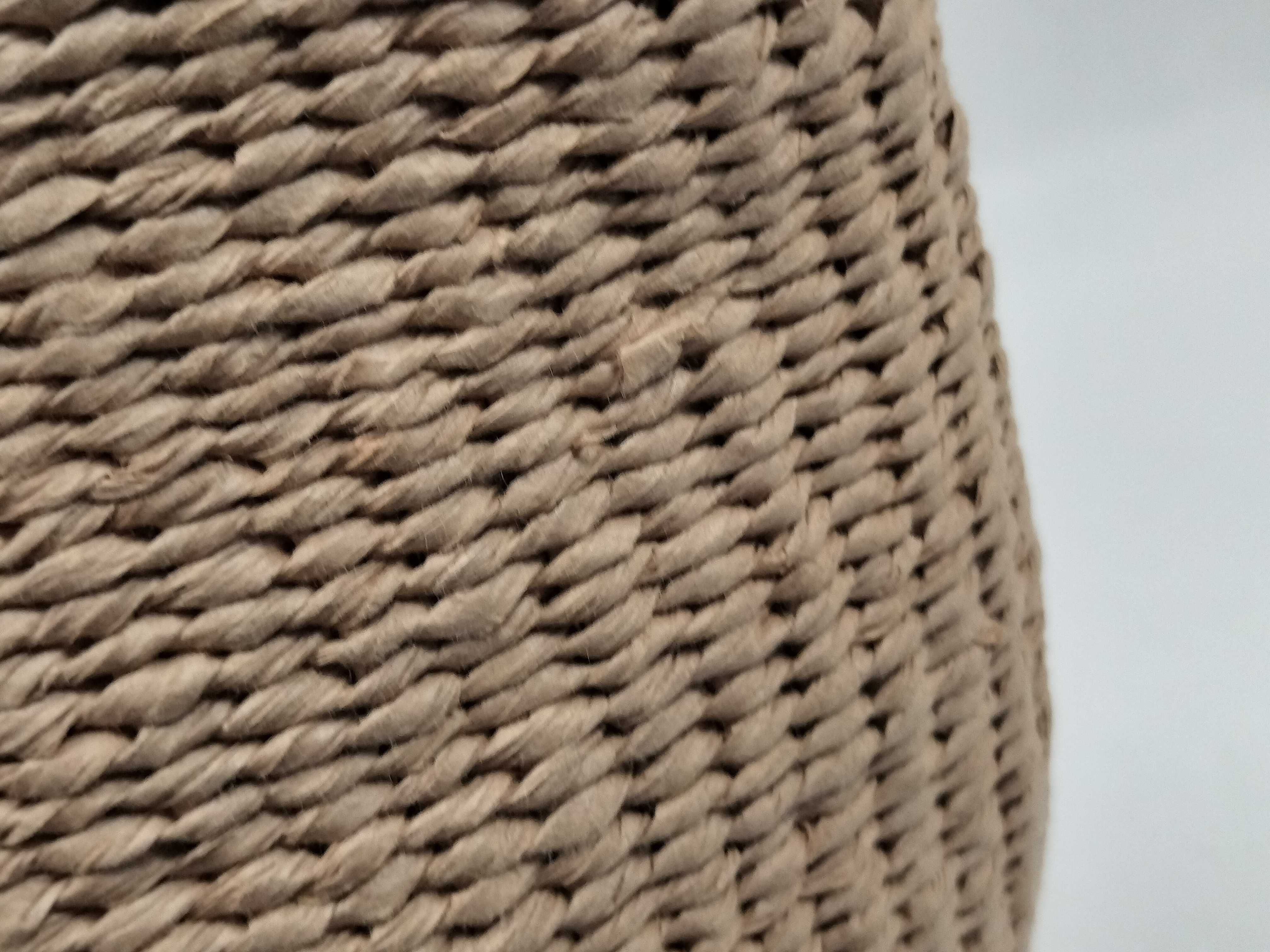 x Mifco Large Basket Paper Tote Bag (Beige x Pink) — view 13