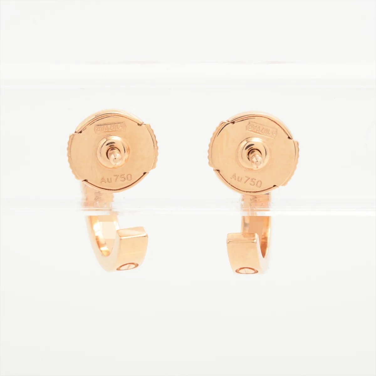 Mini Love Earrings, 750 (PG), 3.4g, KXO810 — view 3