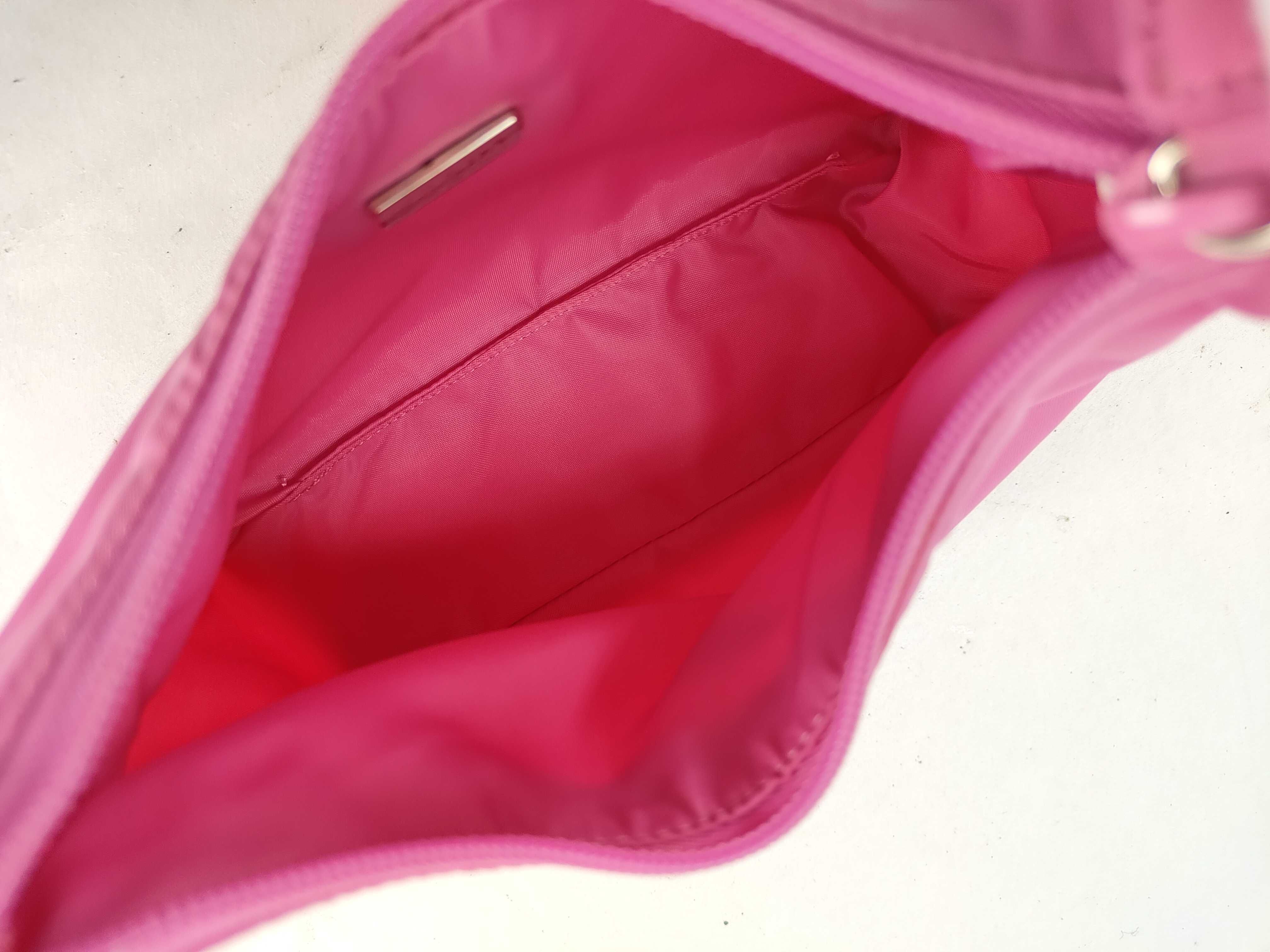 Nylon MV519 One-Shoulder Bag Hobo Nylon Pink Unused Shoulder Bag — view 11