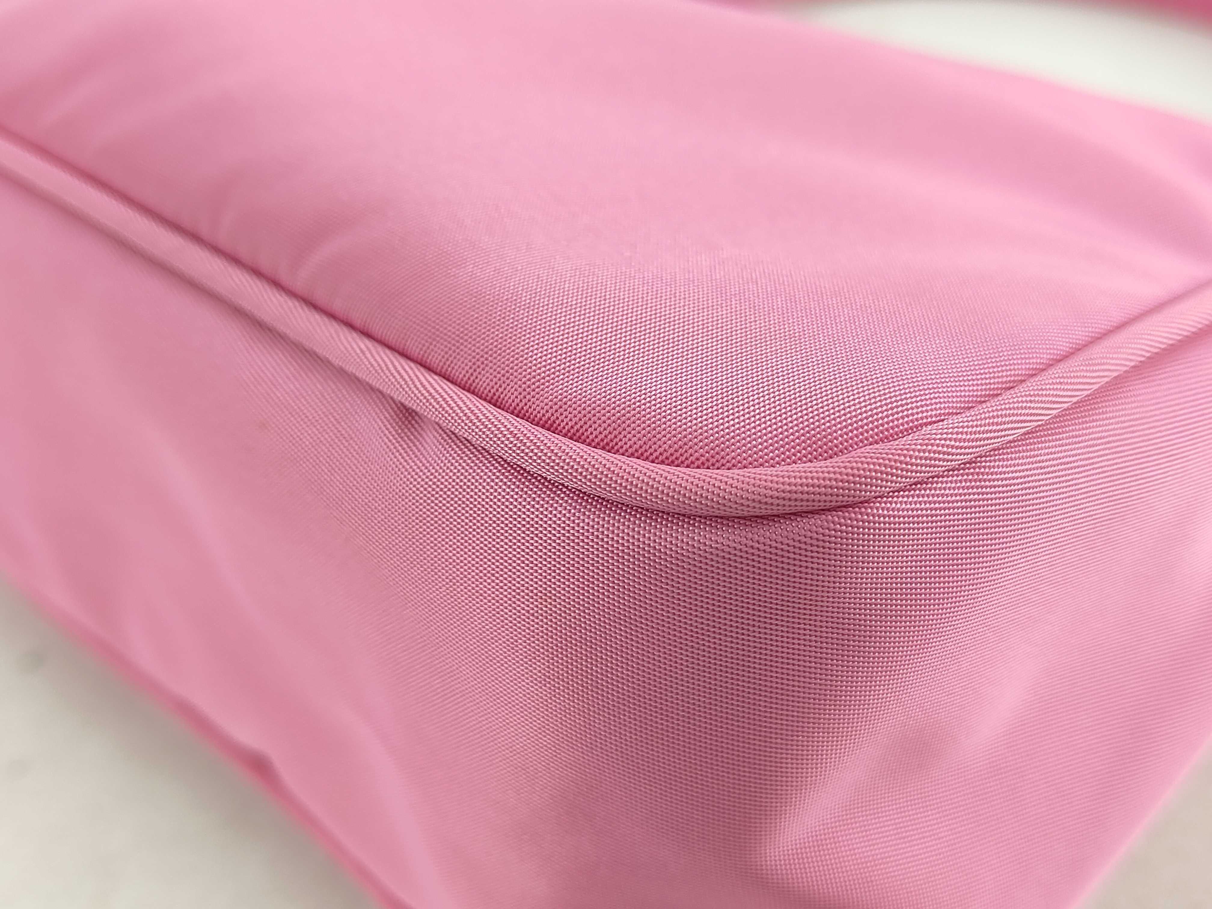 Nylon MV519 One-Shoulder Bag Hobo Nylon Pink Unused Shoulder Bag — view 9