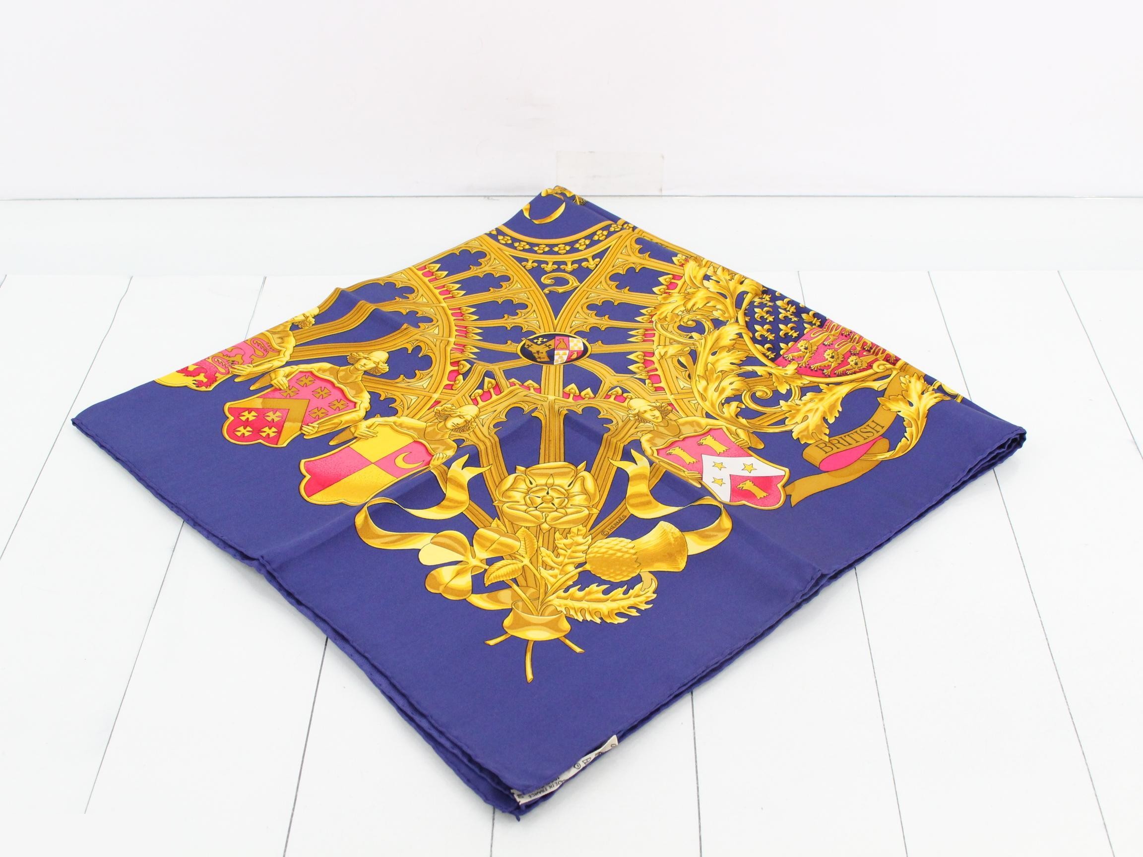 Hermès silk scarf — view 2