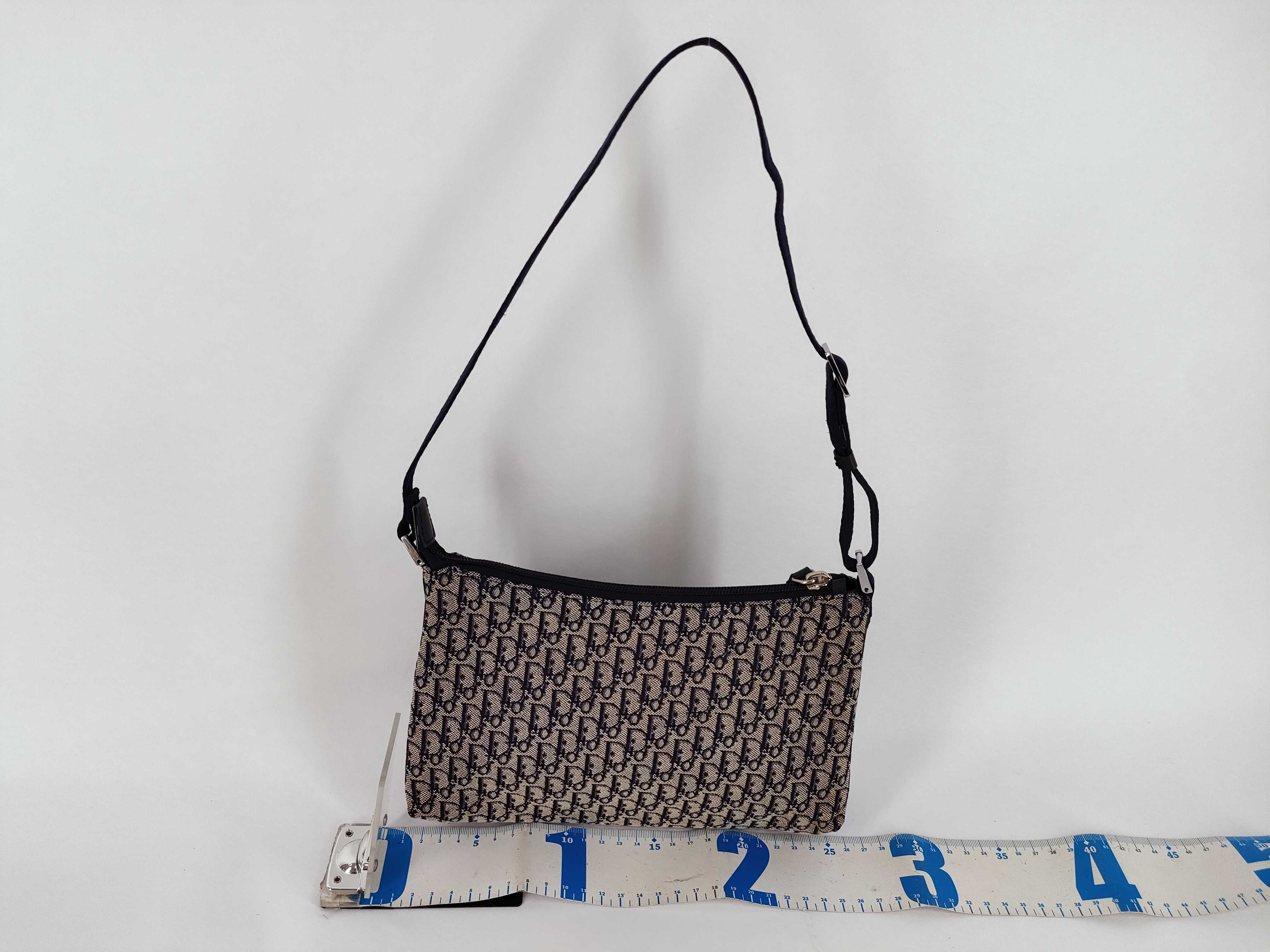 Trotter Shoulder Bag, Navy — view 2